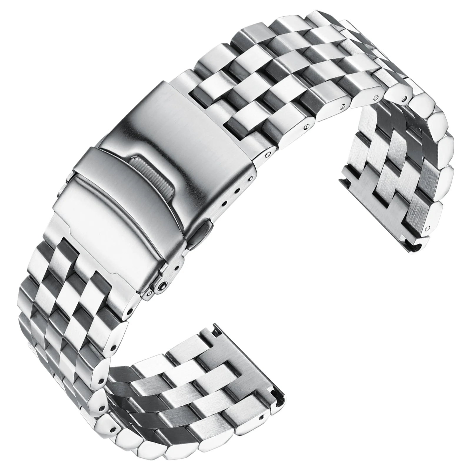 Cinturino per orologio da uomo in acciaio inossidabile da 22 mm - Image 3