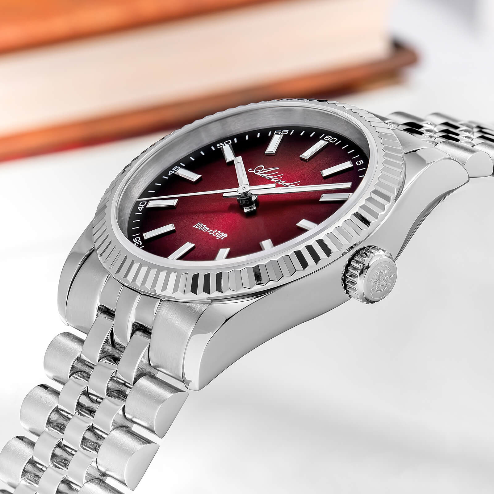 ★Saldi Anniversario★ADDIESDIVE 36mm DJ Homage Orologio da uomo AD2073 - Image 9