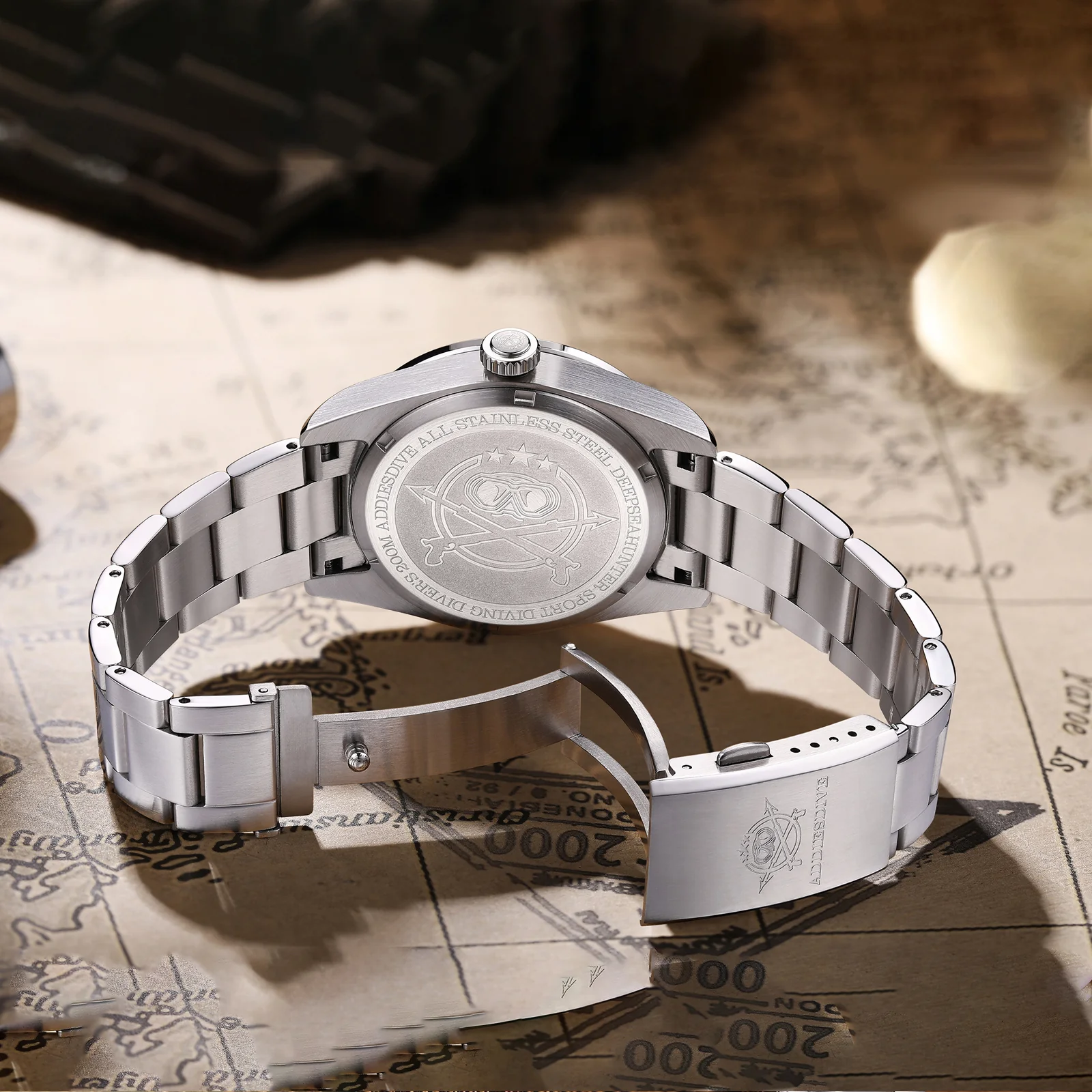★Speciale Capodanno★Orologio al quarzo ADDIESDIVE 39mm BB GMT con movimento RONDA515 (AD2035/AD2036) - Image 19