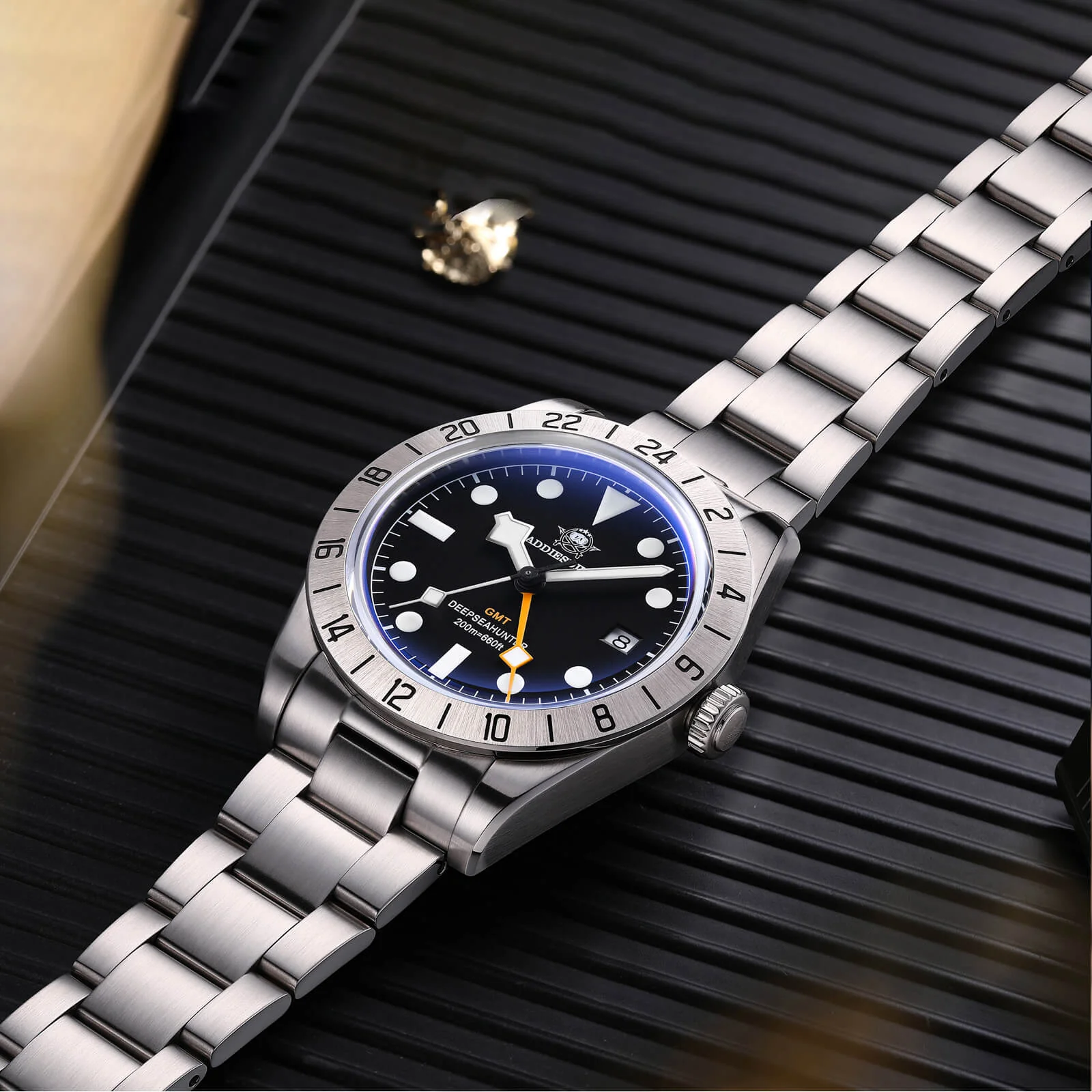 ★Speciale Capodanno★Orologio al quarzo ADDIESDIVE 39mm BB GMT con movimento RONDA515 (AD2035/AD2036) - Image 5