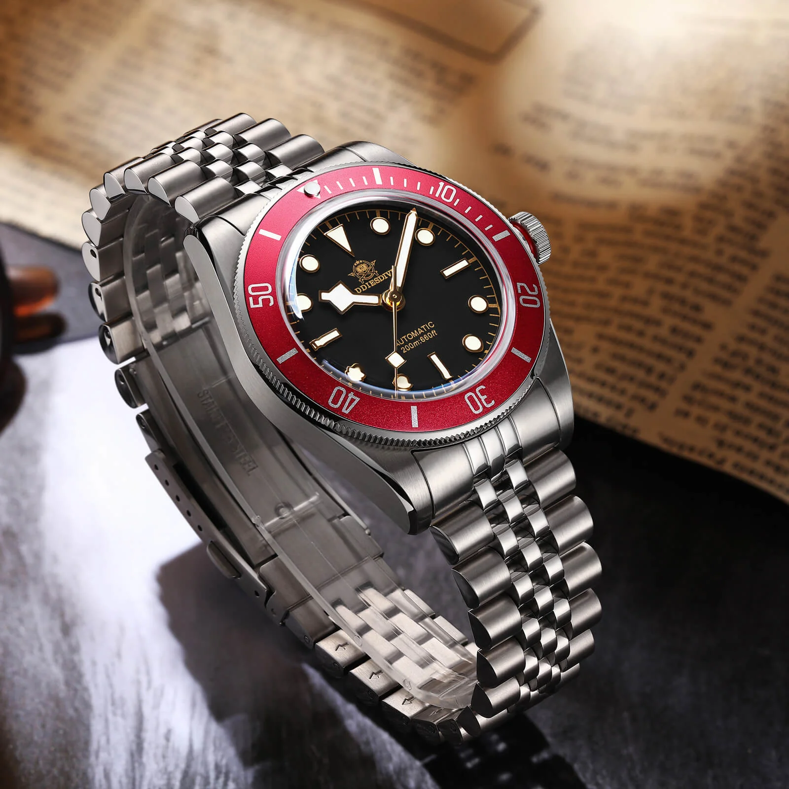 ★Speciale Capodanno★ADDIESDIVE 39mm BB58 Orologio Automatico AD2043 - Image 14