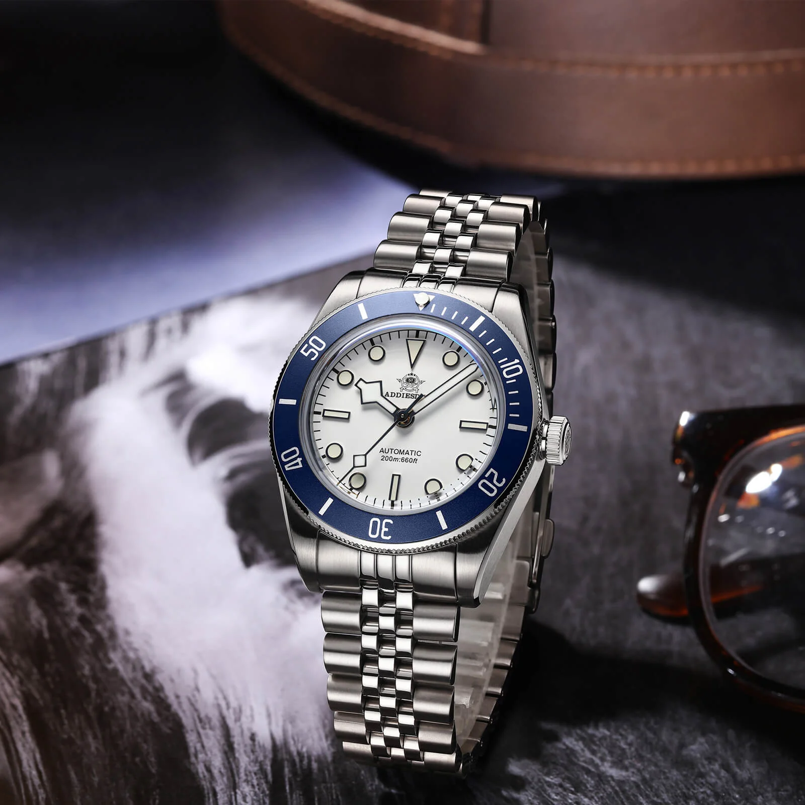 ★Speciale Capodanno★ADDIESDIVE 39mm BB58 Orologio Automatico AD2043 - Image 3
