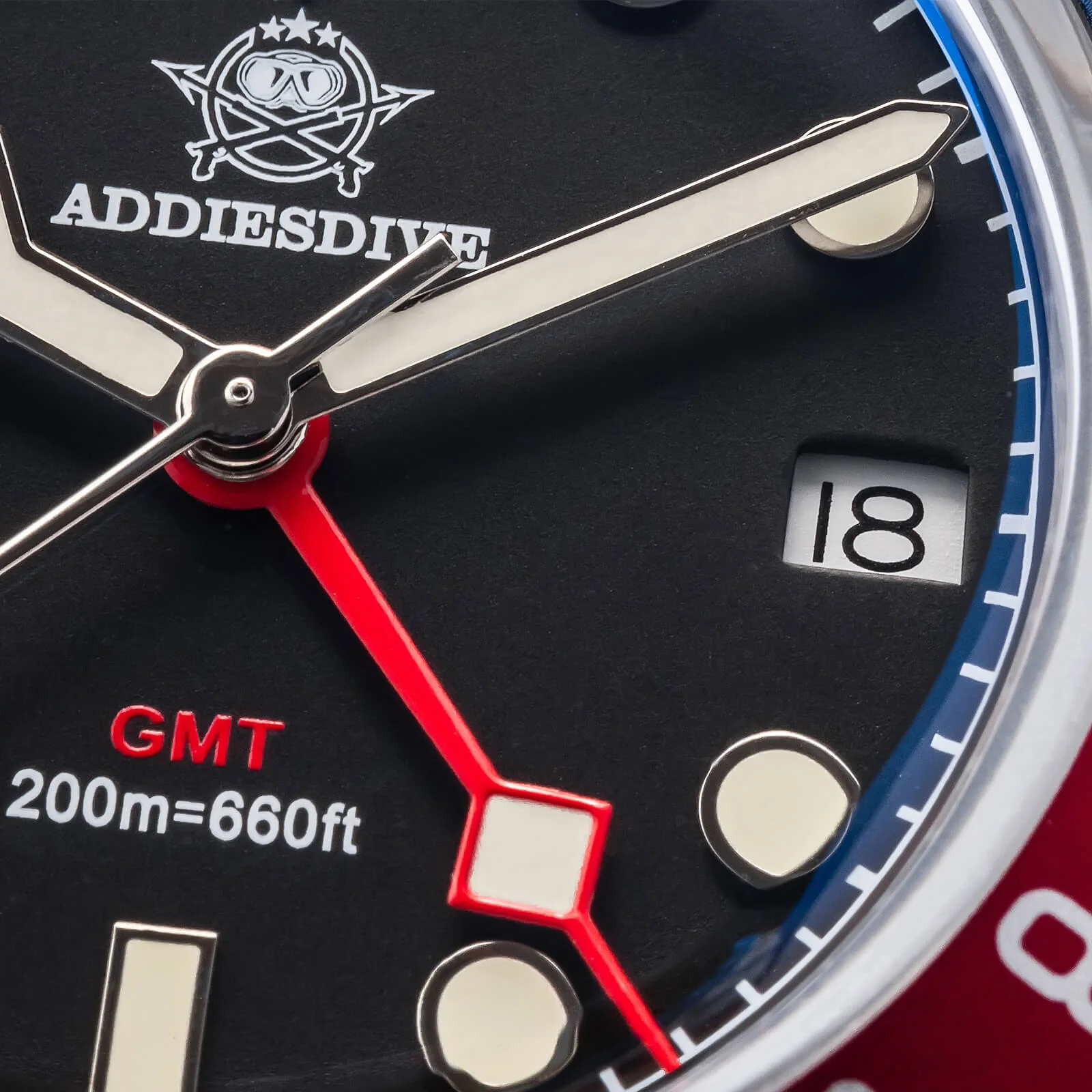 ★Saldi Anniversario★ADDIESDIVE 39mm Orologio al Quarzo BB58 GMT AD2044 - Image 43