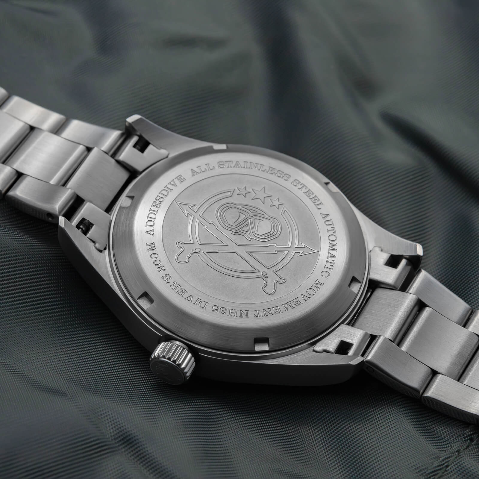 ADDIESDIVE 39mm Orologio Explore NH35 Automatico AD2070 - Image 13