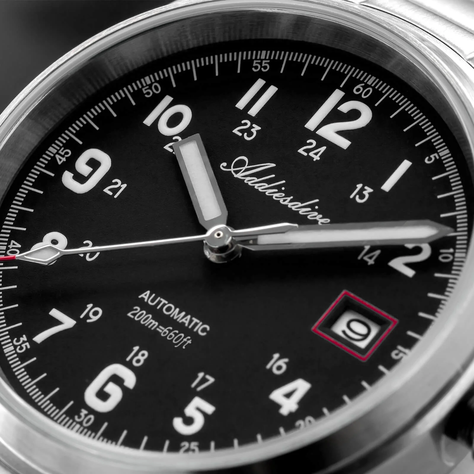 ADDIESDIVE 39mm Orologio Explore NH35 Automatico AD2070 - Image 6