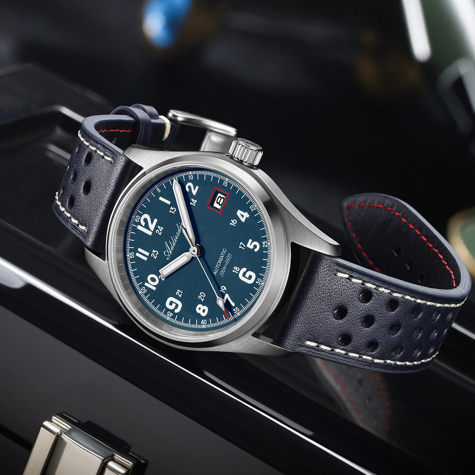 ADDIESDIVE 39mm Orologio Explore NH35 Automatico AD2070 - Image 67