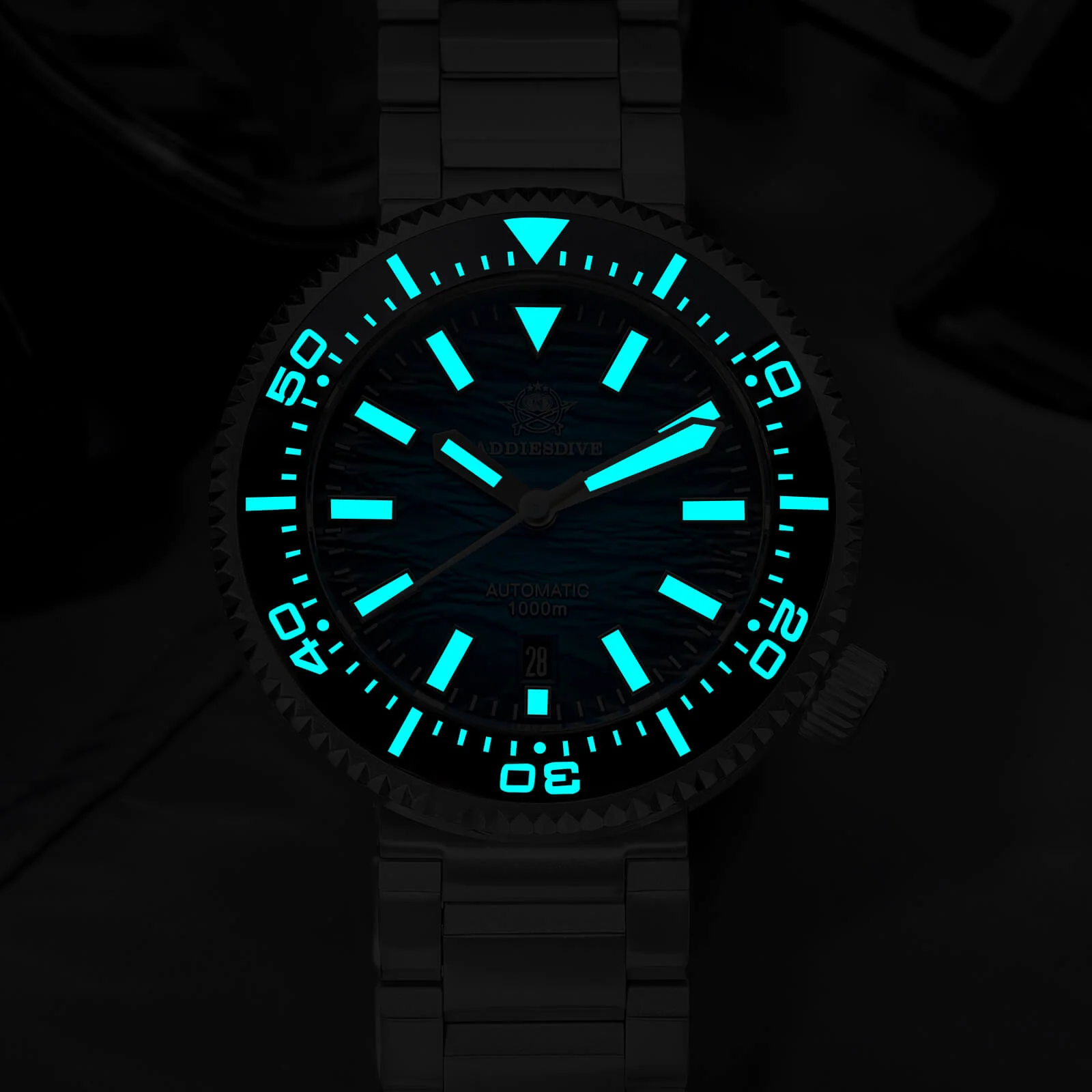 ★Speciale Capodanno★Addiesdive 46mm 1000m Orologio Subacqueo AD2069 - Image 11