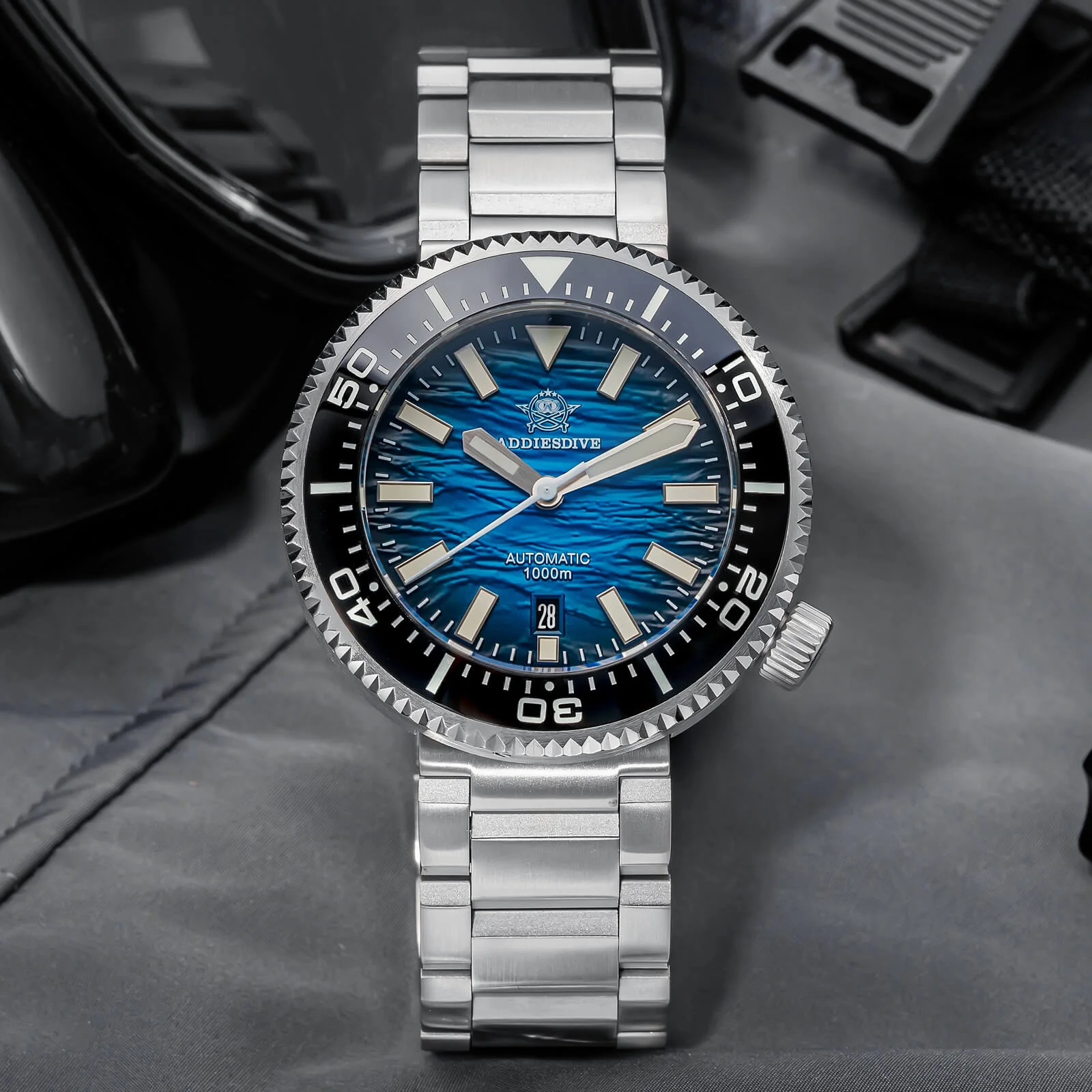 ★Speciale Capodanno★Addiesdive 46mm 1000m Orologio Subacqueo AD2069 - Image 17