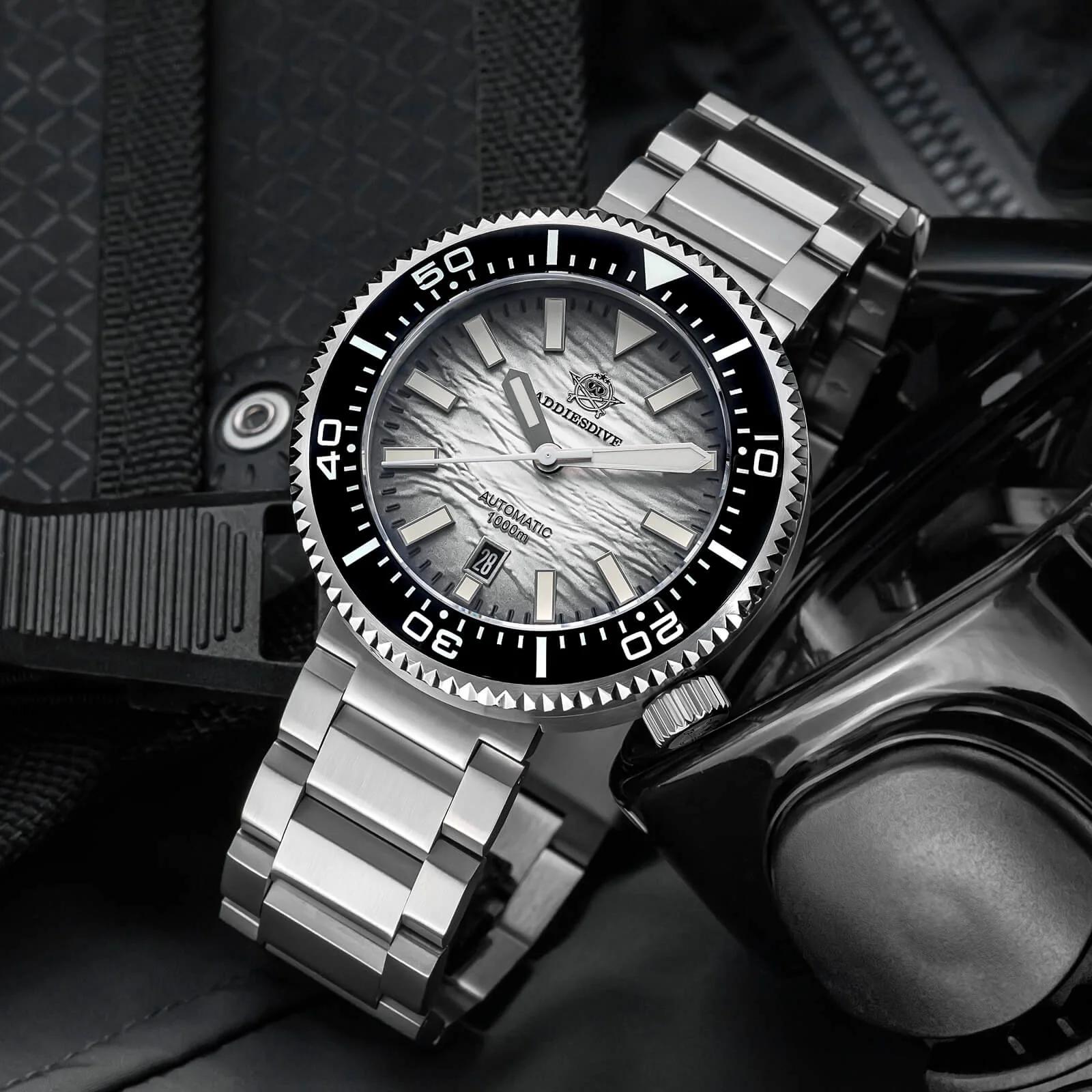 ★Speciale Capodanno★Addiesdive 46mm 1000m Orologio Subacqueo AD2069 - Image 3