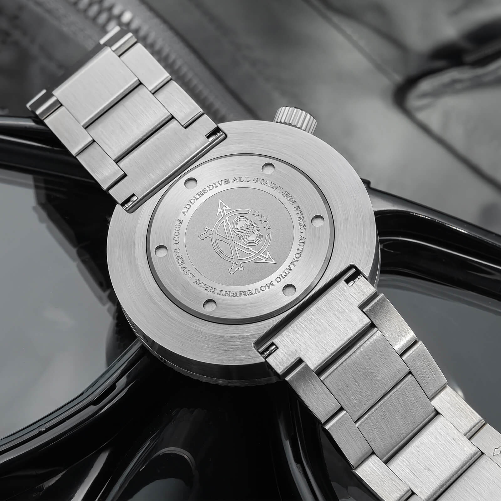 ★Speciale Capodanno★Addiesdive 46mm 1000m Orologio Subacqueo AD2069 - Image 5
