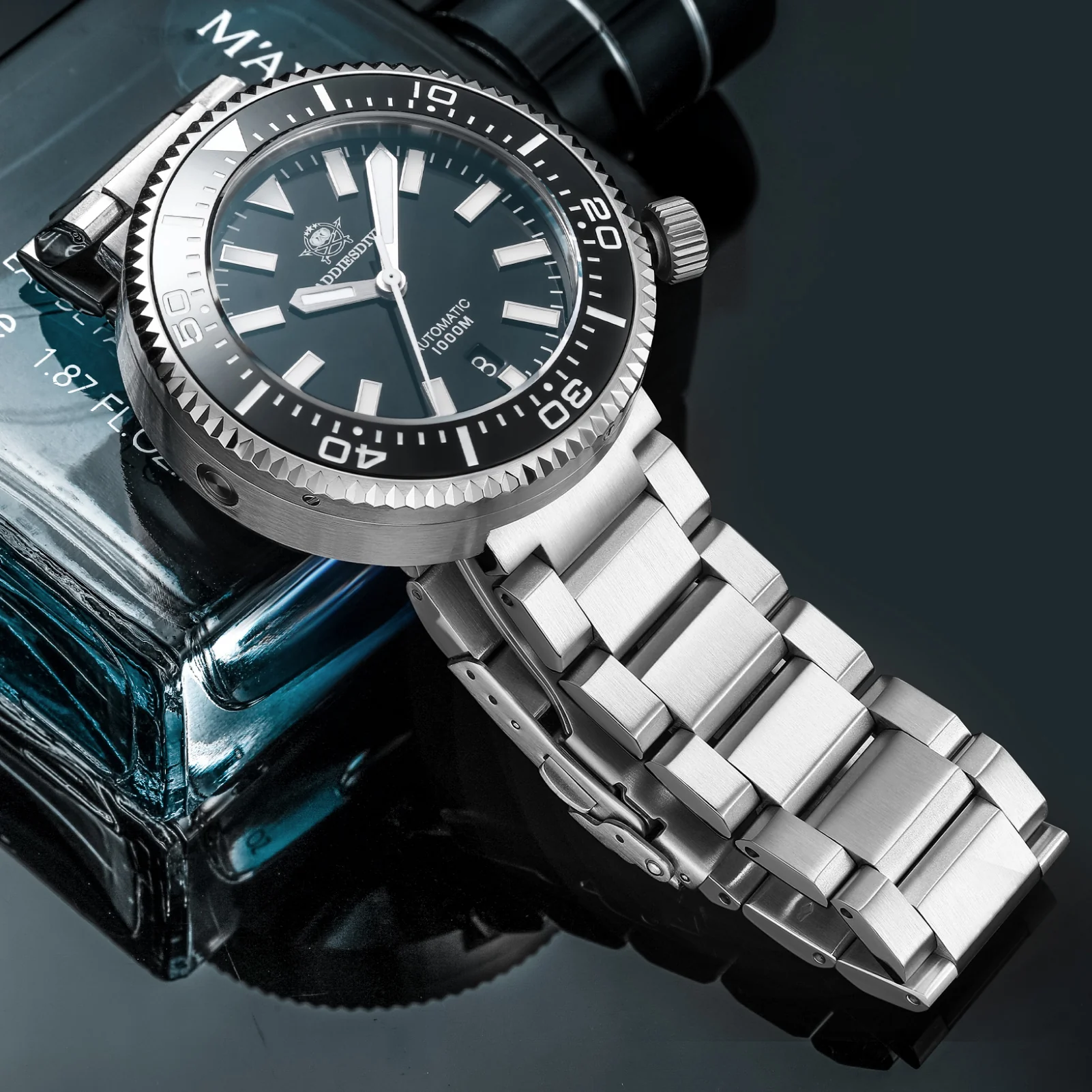 ADDIESDIVE Diver 1000M Orologio subacqueo professionale 45mm (MY-H6) - Image 9