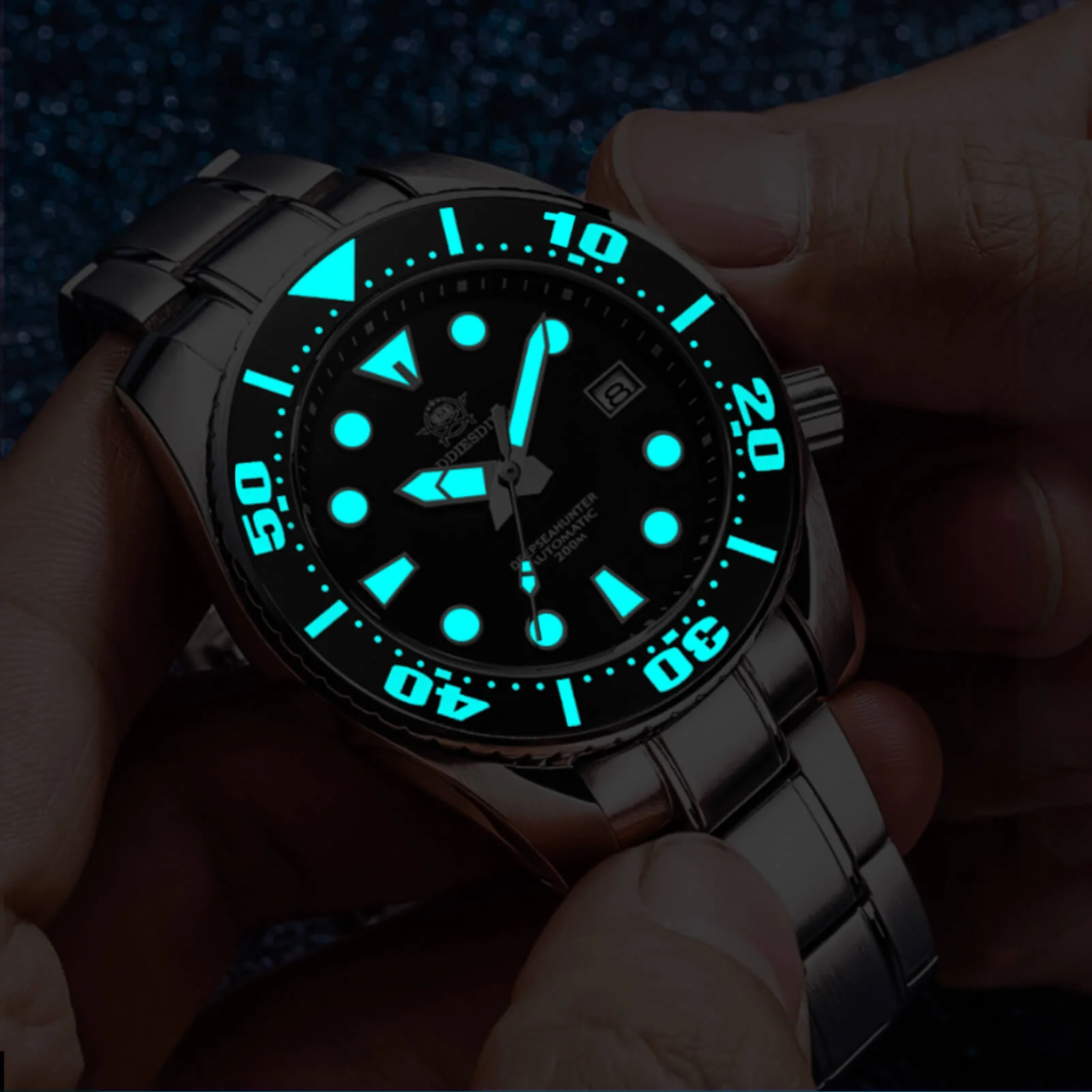 ADDIESDIVE Orologio subacqueo professionale da uomo 44,5 mm (MY-H10) - Image 5