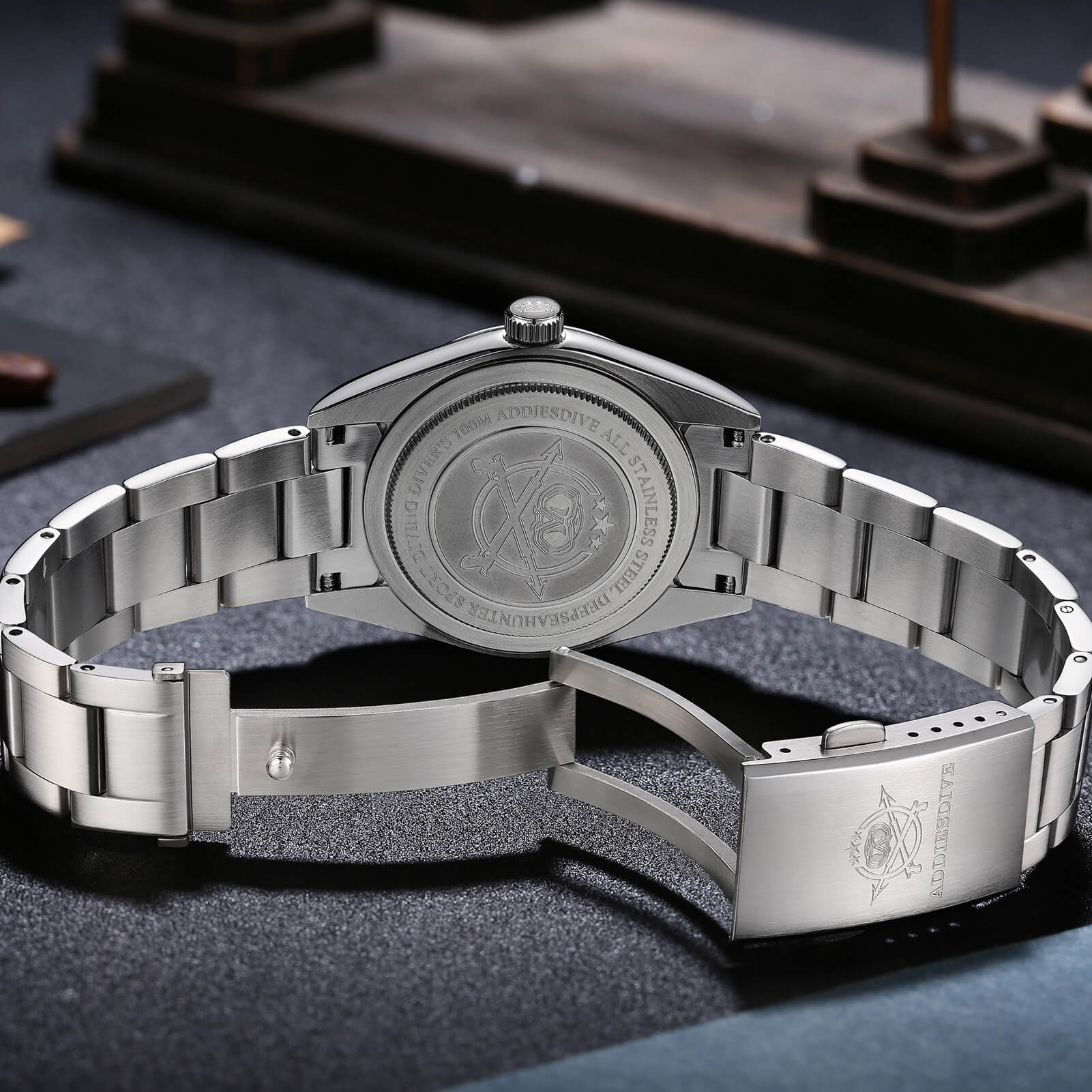 ★Speciali settimanali★ADDIESDIVE Orologio al Quarzo 36mm Movimento VH31 AD2023-1 - Image 10