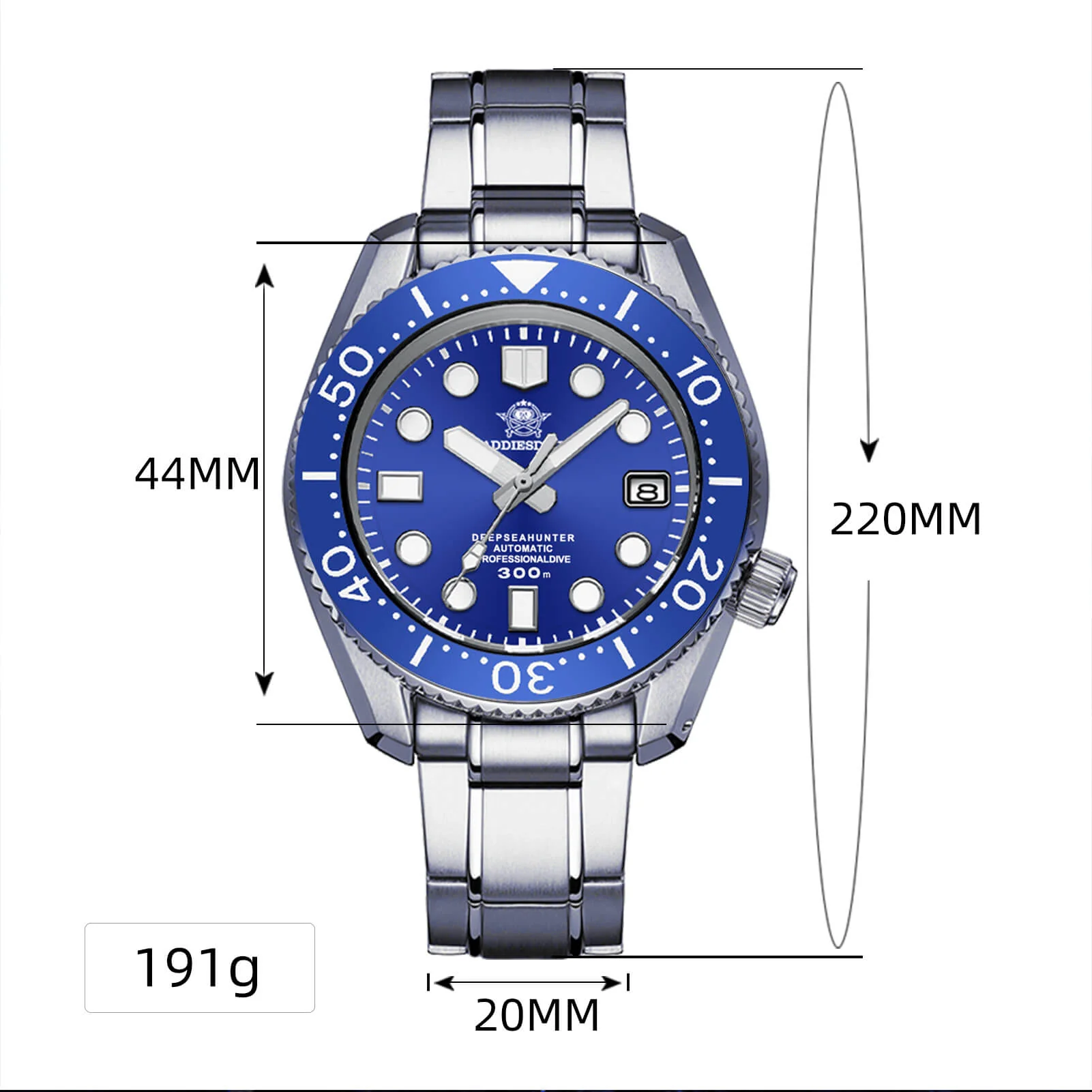 ADDIESDIVE Automatico da uomo di lusso MY-H7 - Image 7