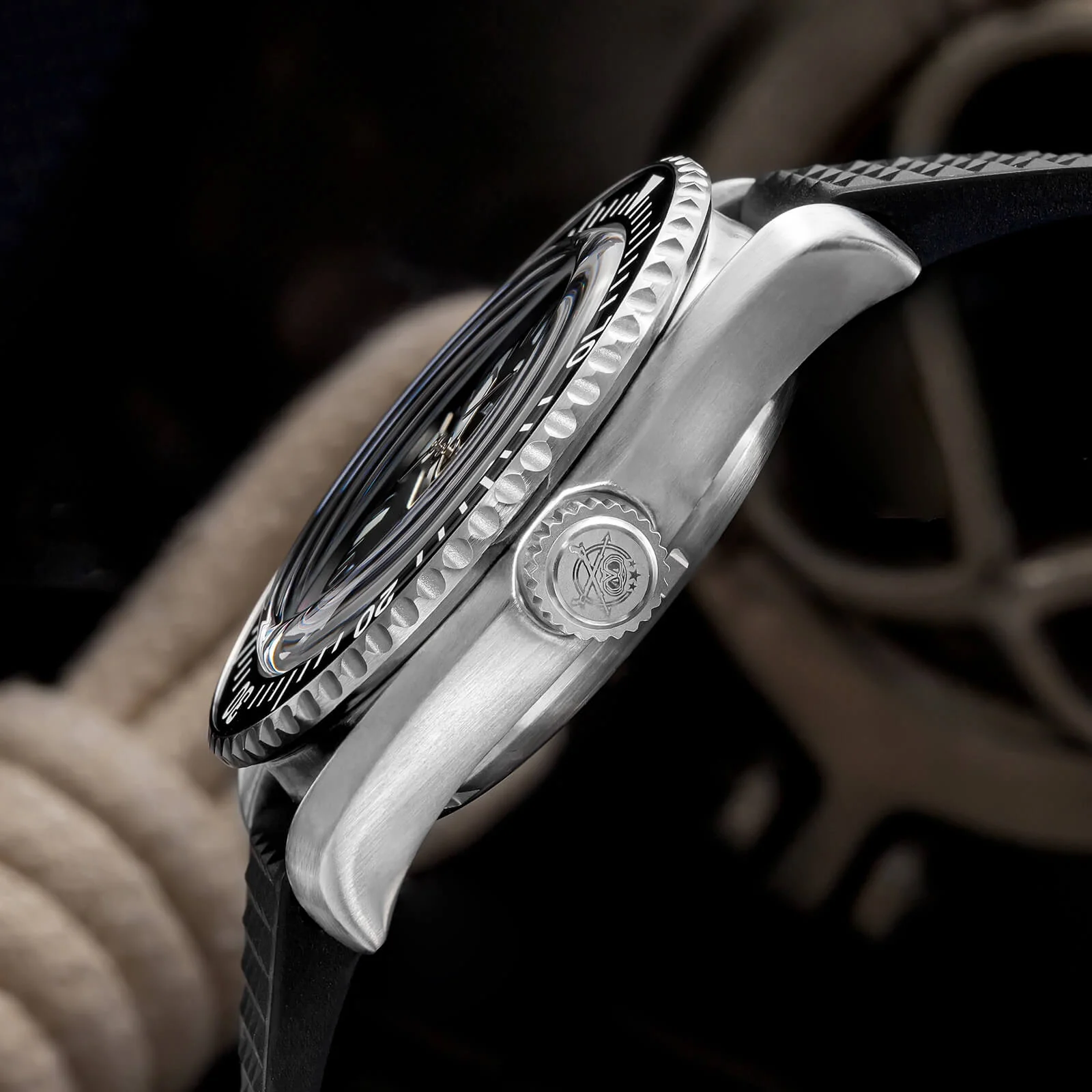 ADDIESDIVE Orologio Subacqueo Automatico Milsub AD2056 - Image 3