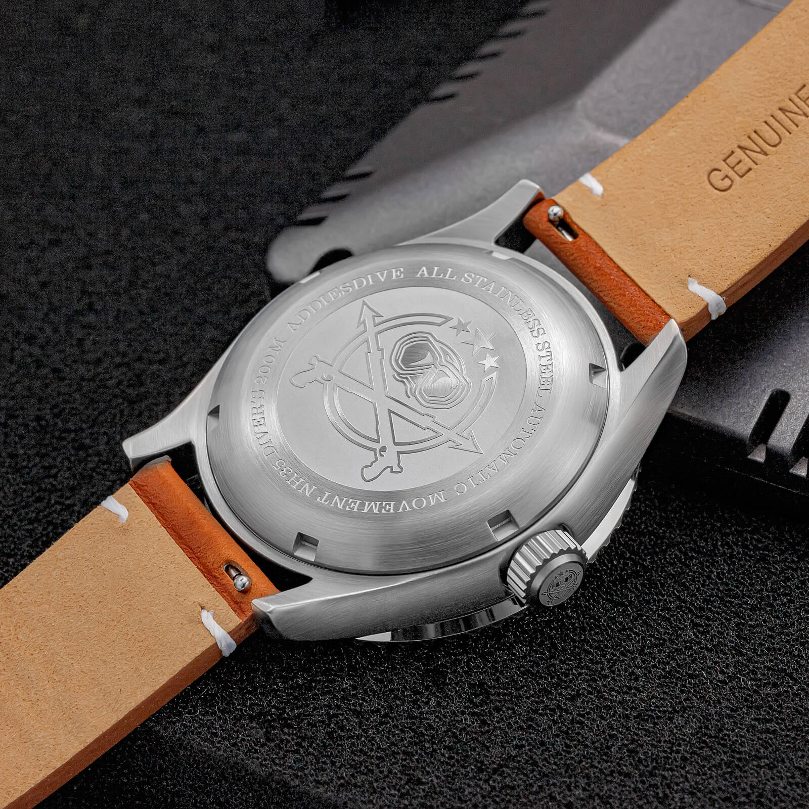 ADDIESDIVE Orologio Subacqueo Automatico Milsub AD2058 - Image 15