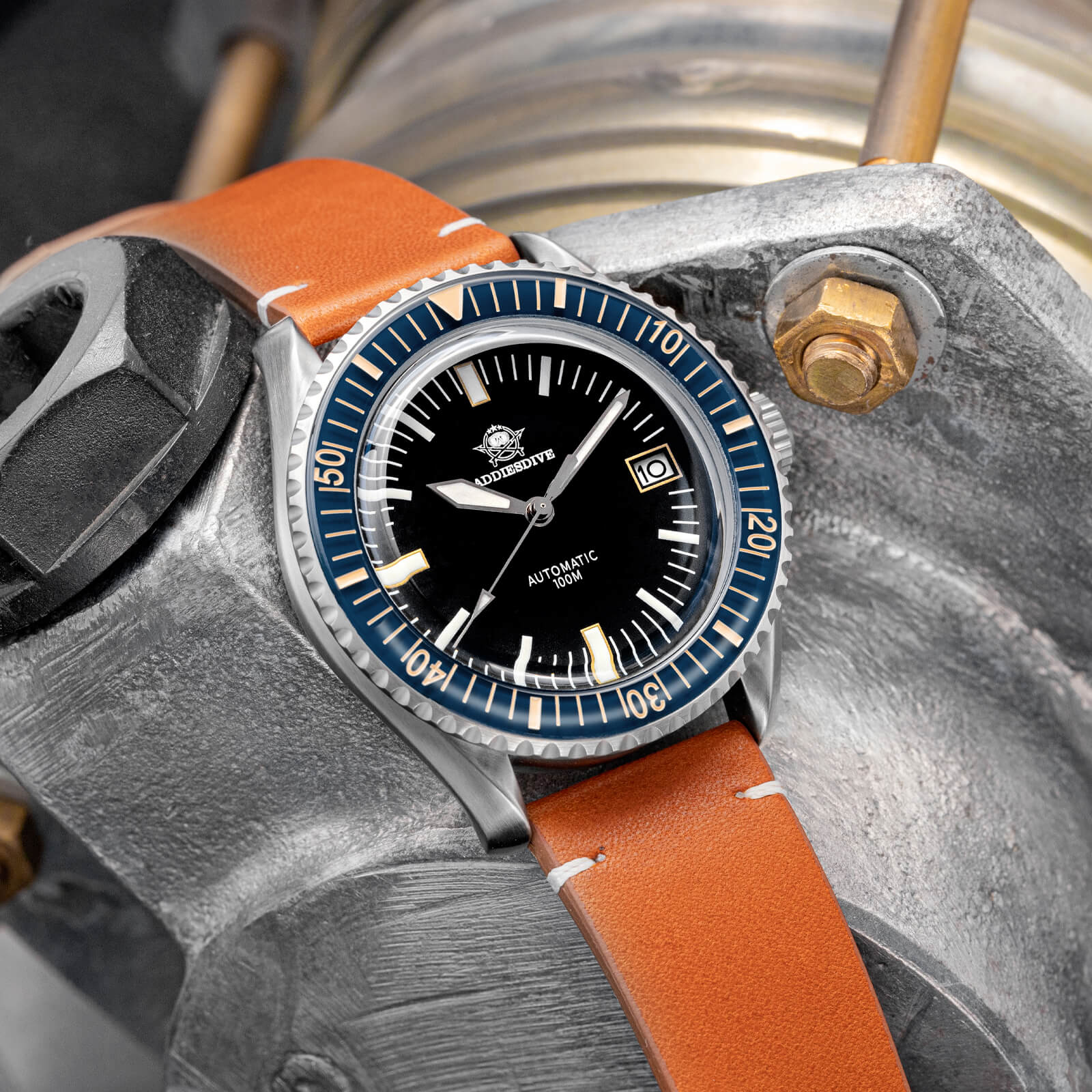 ADDIESDIVE Orologio Subacqueo Automatico Milsub AD2058 - Image 19