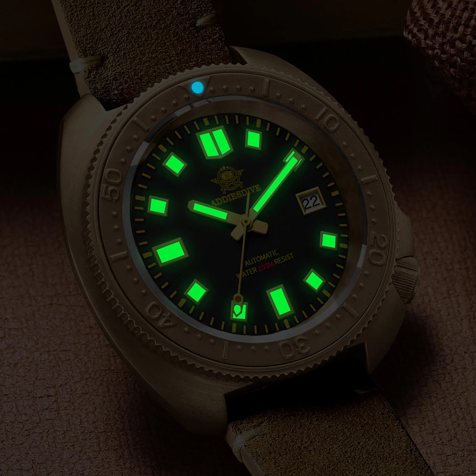 Addiesdive New Bronze AD2104 Orologio Subacqueo - Image 3