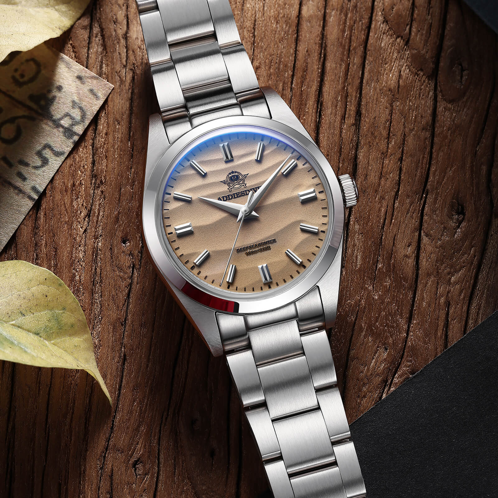 ★Saldi Anniversario★Orologio al quarzo ADDIESDIVE da 36 mm con movimento VH31 AD2030 - Image 9
