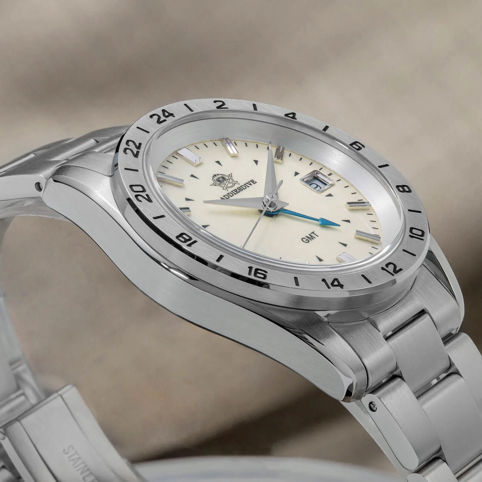 ★Speciale Capodanno★ADDIESDIVE Orologio al Quarzo 38mm GMT AD2063 - Image 17