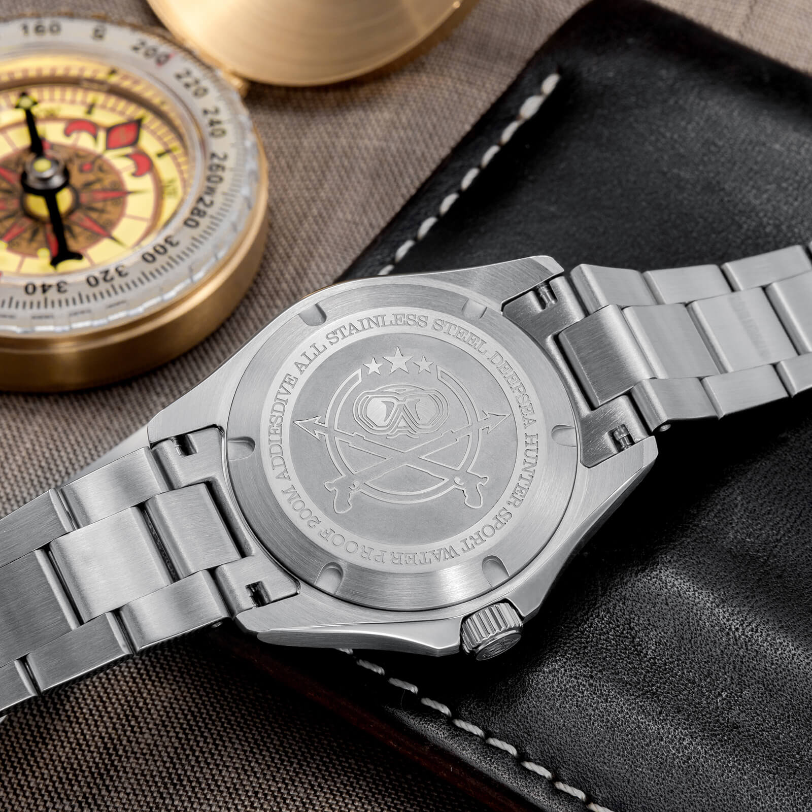 ★Speciale Capodanno★ADDIESDIVE Orologio al Quarzo 38mm GMT AD2063 - Image 8