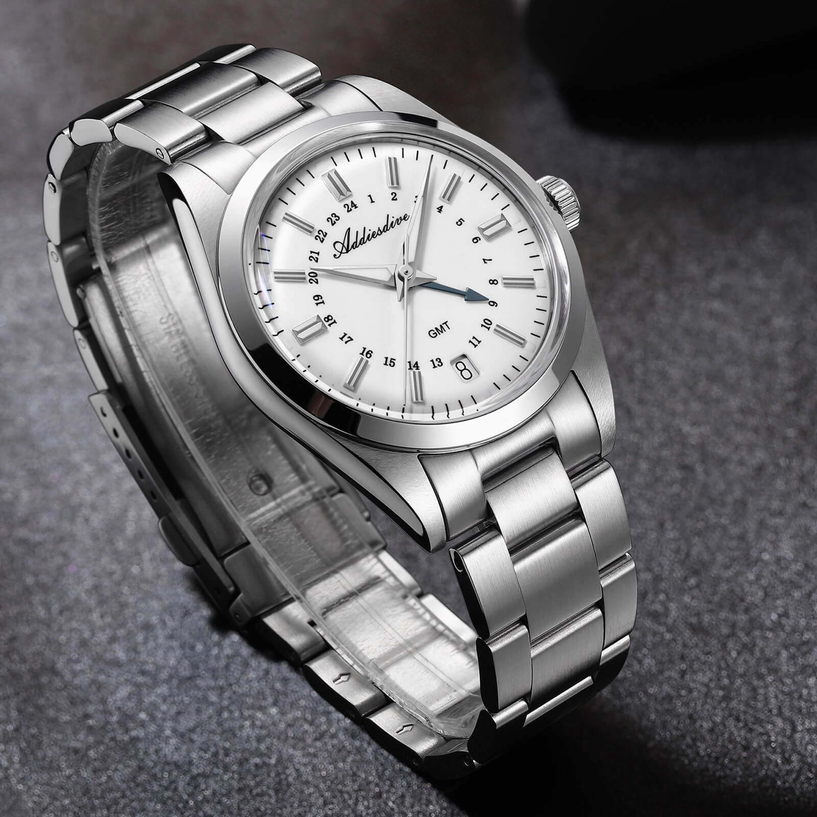 ★Saldi Anniversario★ADDIESDIVE Orologio al Quarzo GMT Elegance Collection AD2065 - Image 20