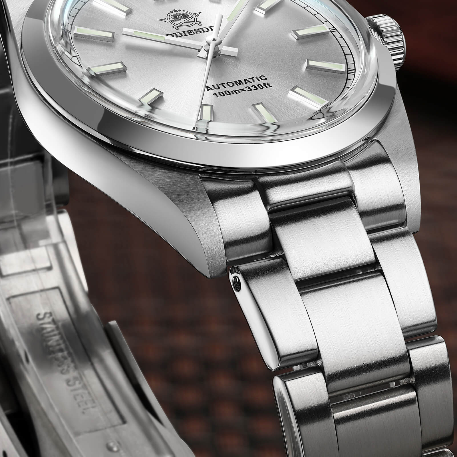 Orologio automatico di lusso da uomo ADDIESDIVE da 36 mm con movimento PT5000 (AD2028) - Image 7
