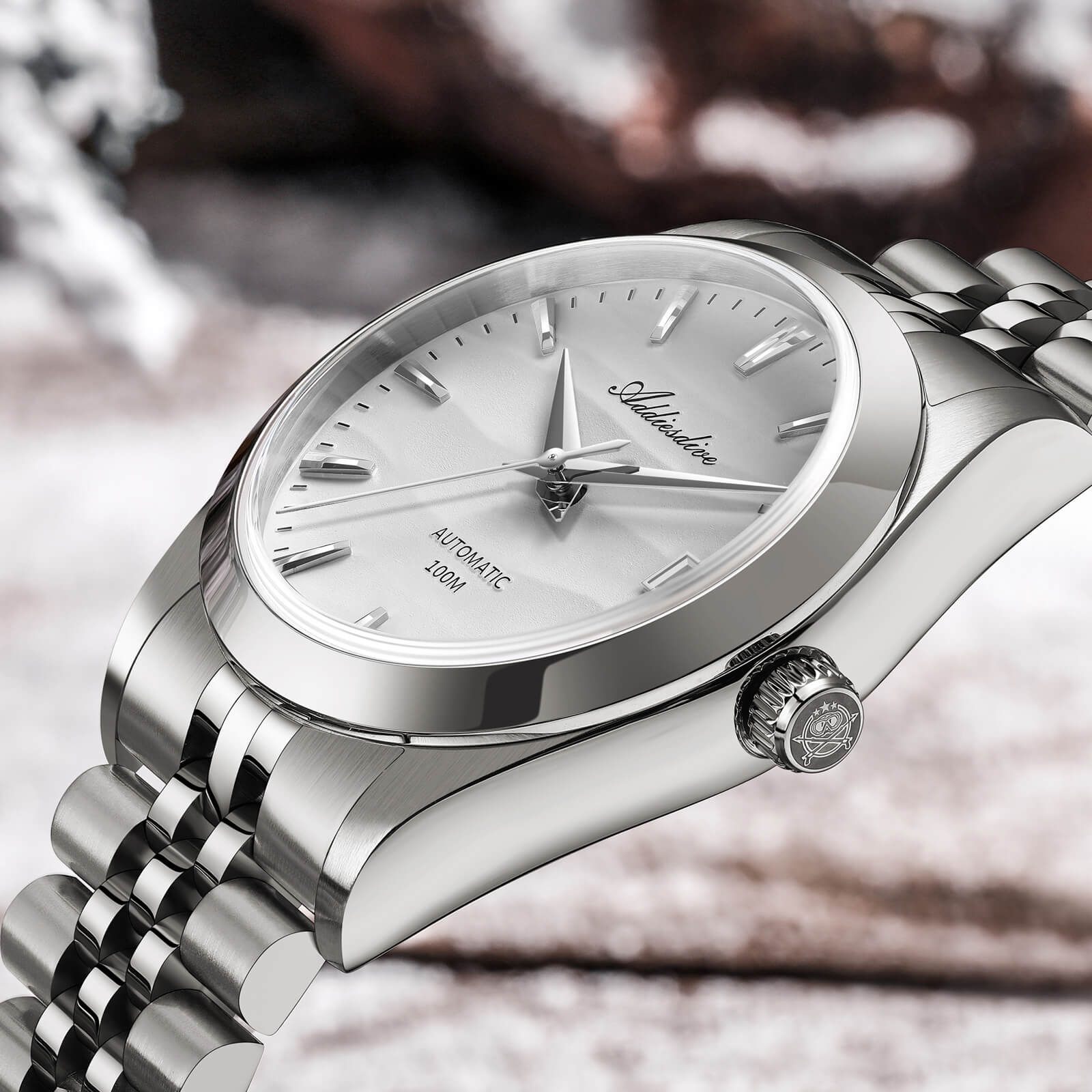 Addiesdive Orologio Meccanico NH35 con Quadrante Sabbia da 39 mm (AD2059) - Image 14