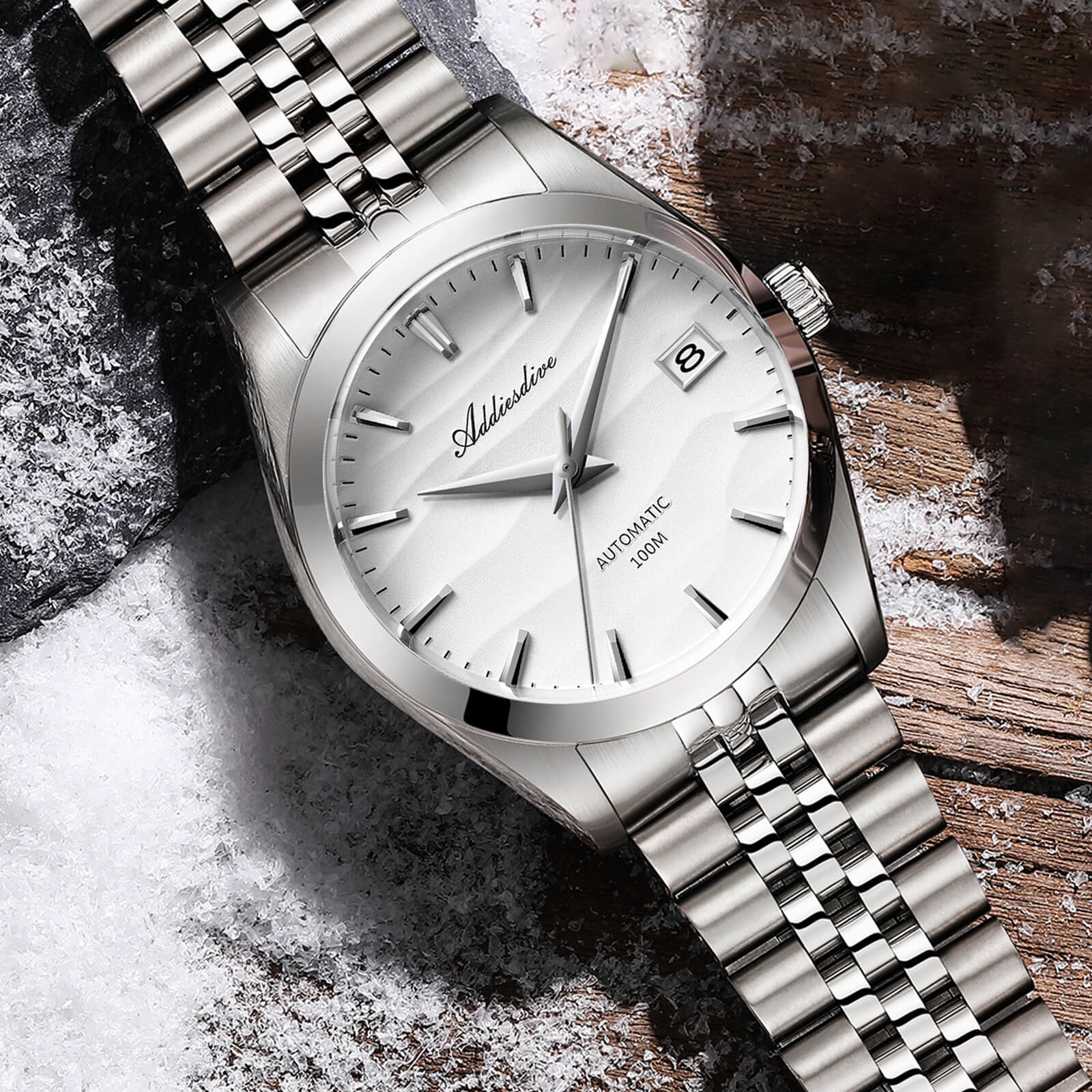 Addiesdive Orologio Meccanico NH35 con Quadrante Sabbia da 39 mm (AD2059) - Image 19