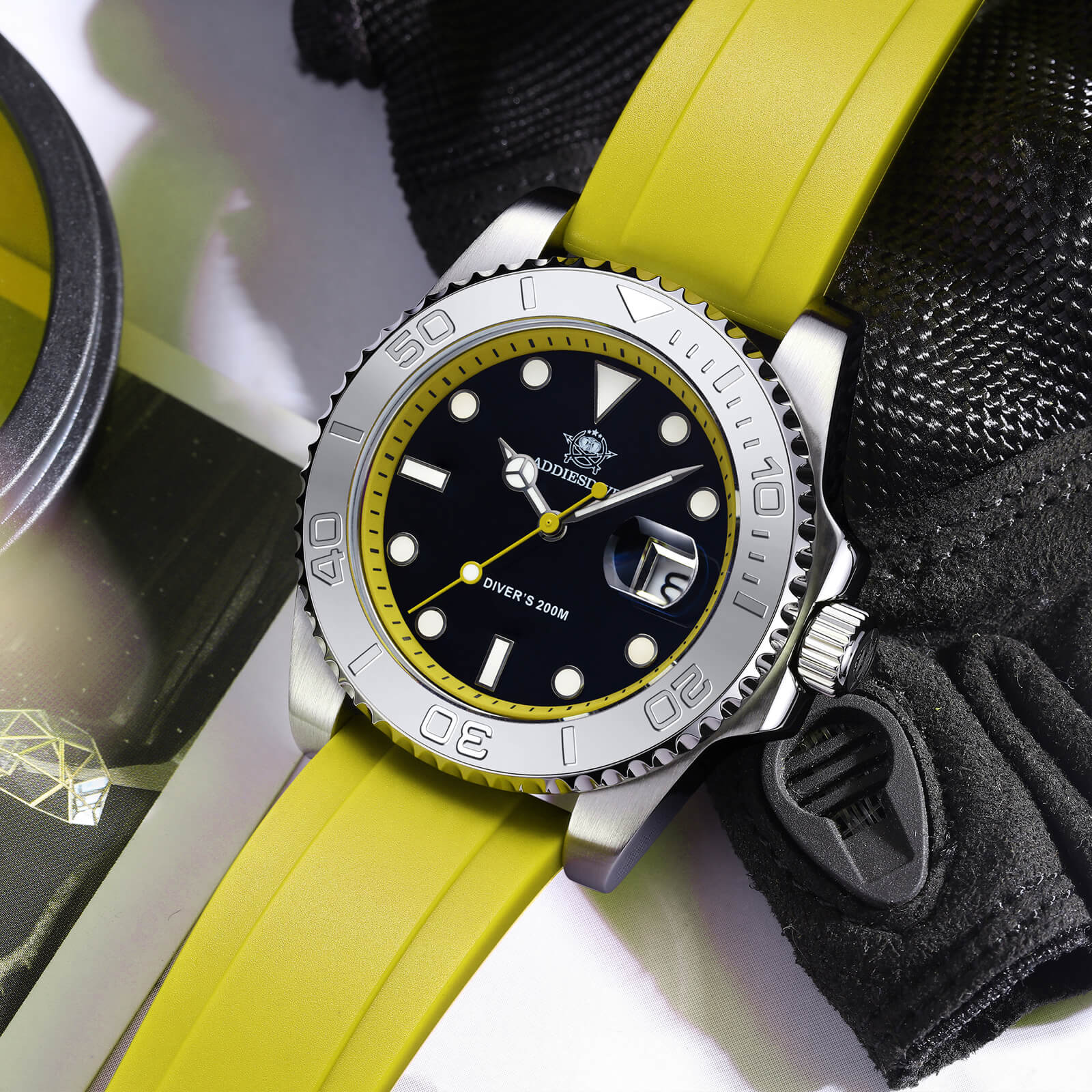 ★Saldi Anniversario★ADDIESDIVE Orologio Sportivo al Quarzo da 41 mm Impermeabile 200 m (AD2040) - Image 46