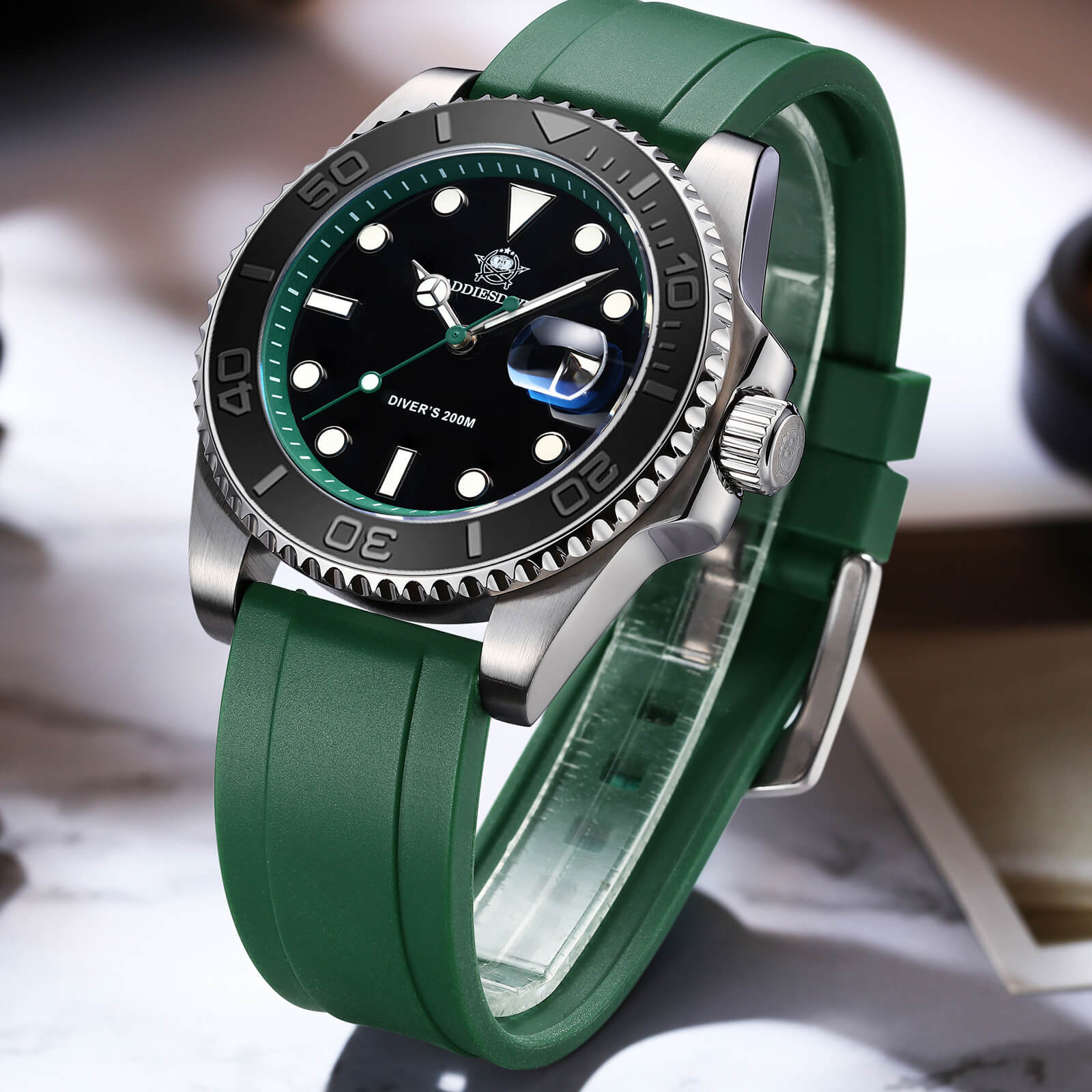 ★Saldi Anniversario★ADDIESDIVE Orologio Sportivo al Quarzo da 41 mm Impermeabile 200 m (AD2040) - Image 74