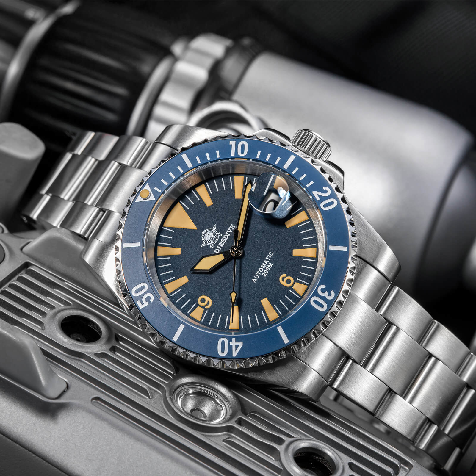 ★Speciale Capodanno★ADDIESDIVE Orologio Subacqueo Retro Sword Sub NH35 AD2064 - Image 17