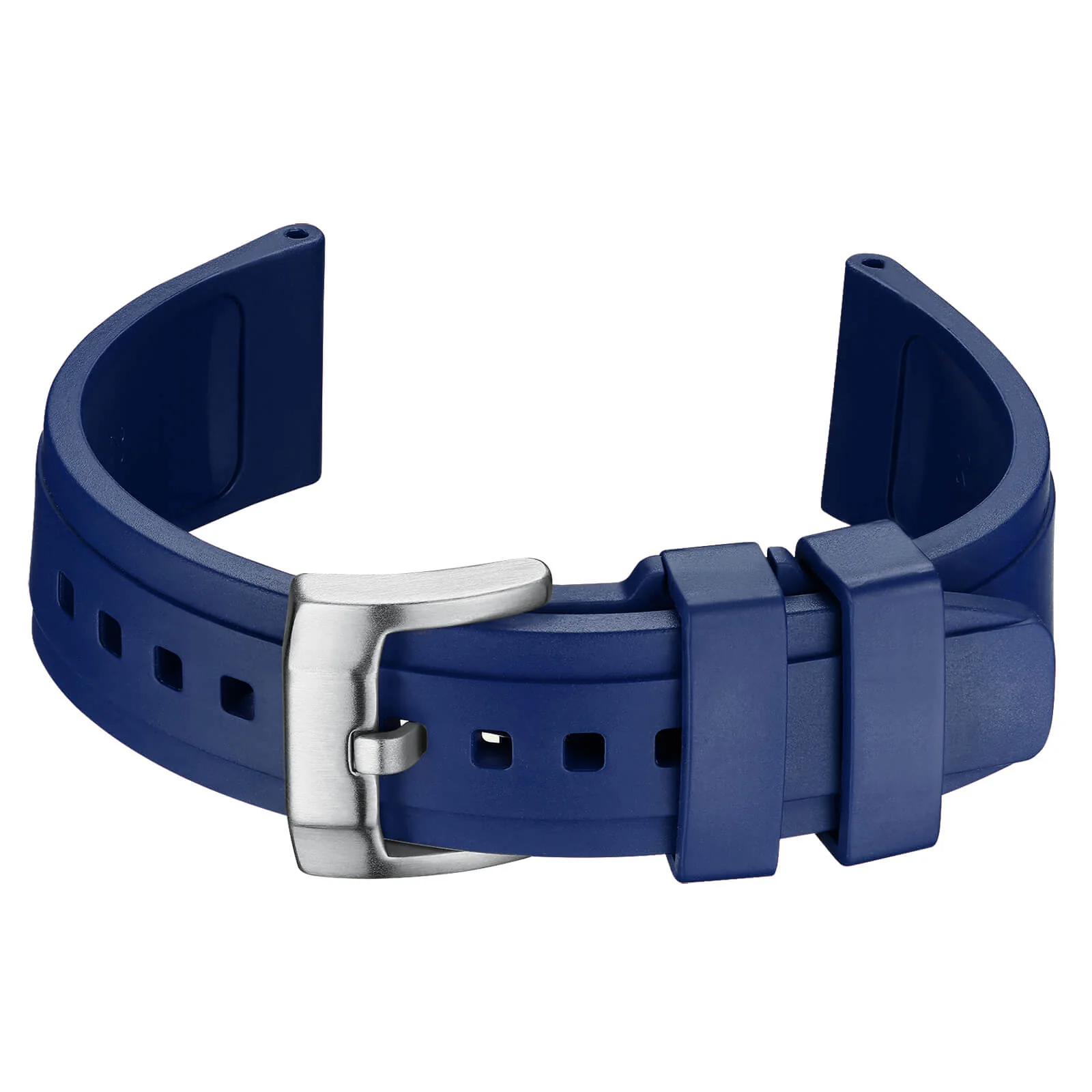 Generic Silicone Watch Strap For Men Dive Watches Quick Release Rubber Band，22mm - Image 8