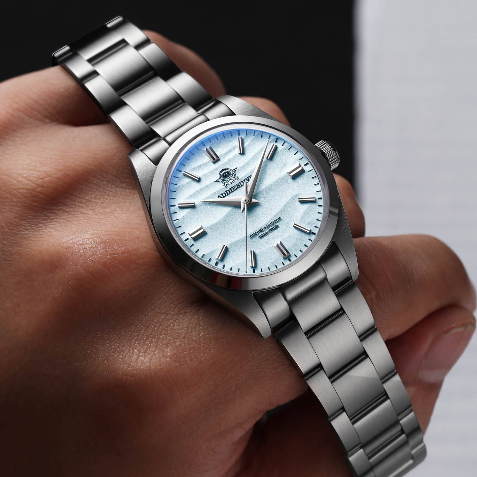 ★Saldi Anniversario★Orologio al quarzo ADDIESDIVE da 36 mm con movimento VH31 AD2030 - Image 26