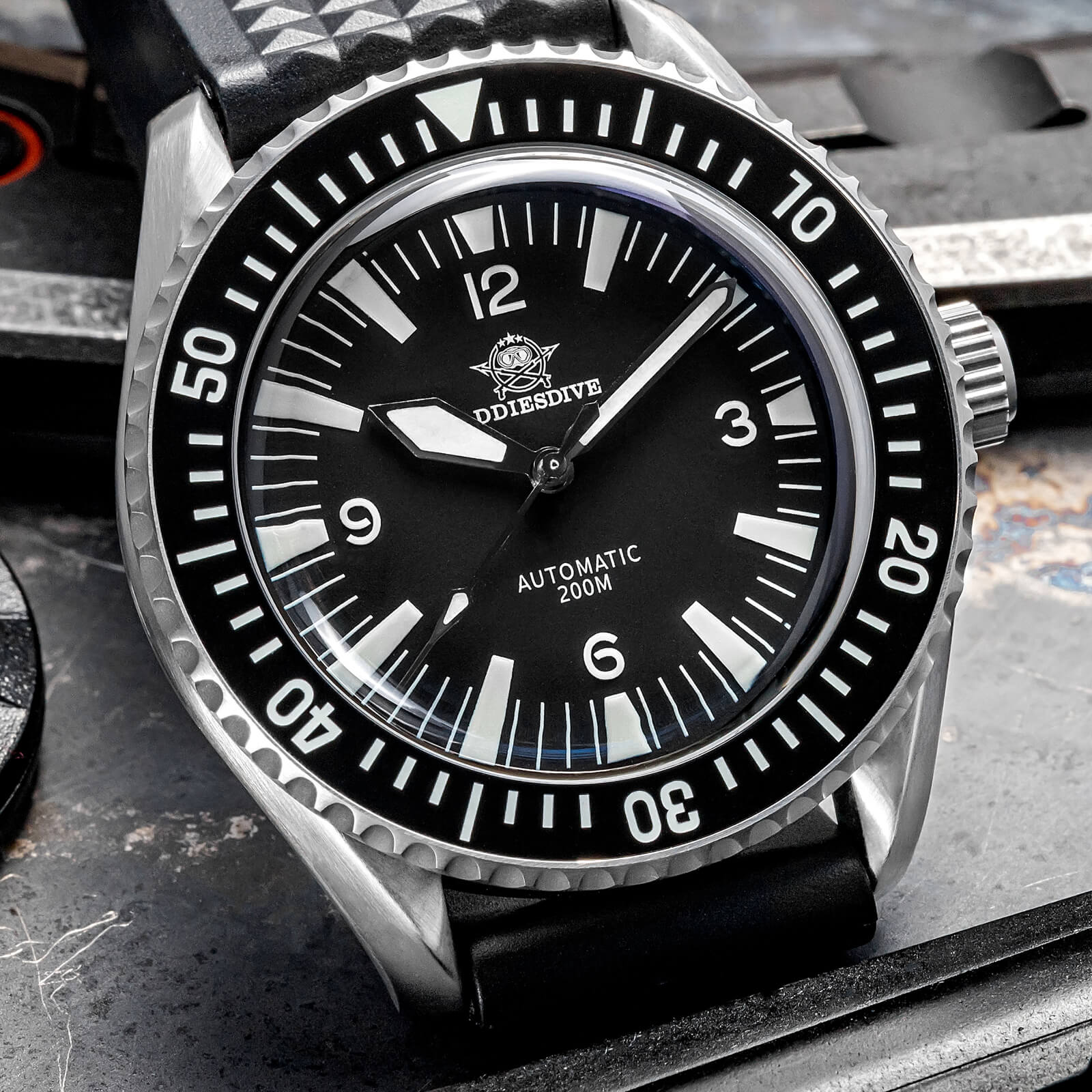 ADDIESDIVE Orologio Subacqueo Automatico Milsub AD2056 - Image 4