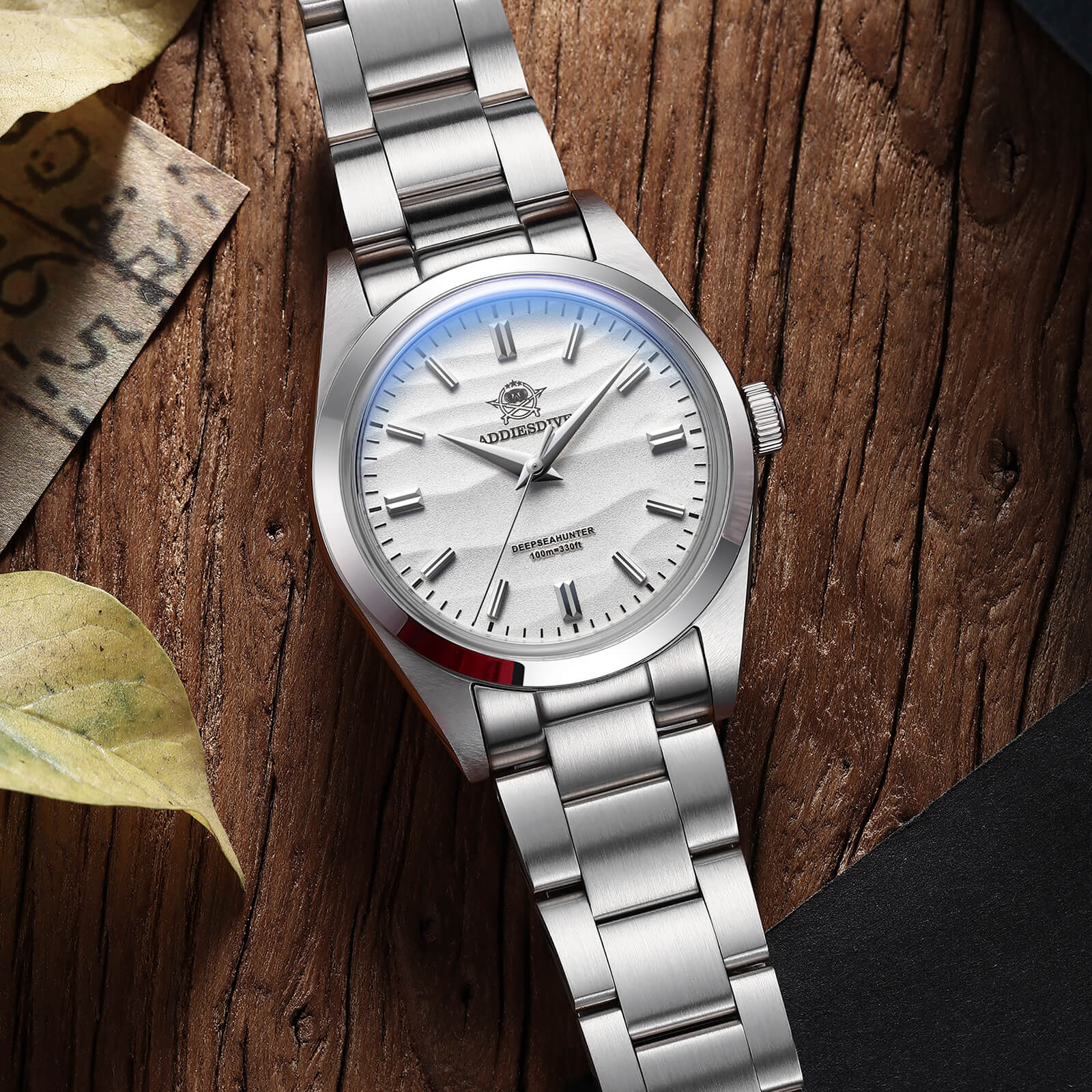 ★Saldi Anniversario★Orologio al quarzo ADDIESDIVE da 36 mm con movimento VH31 AD2030 - Image 14
