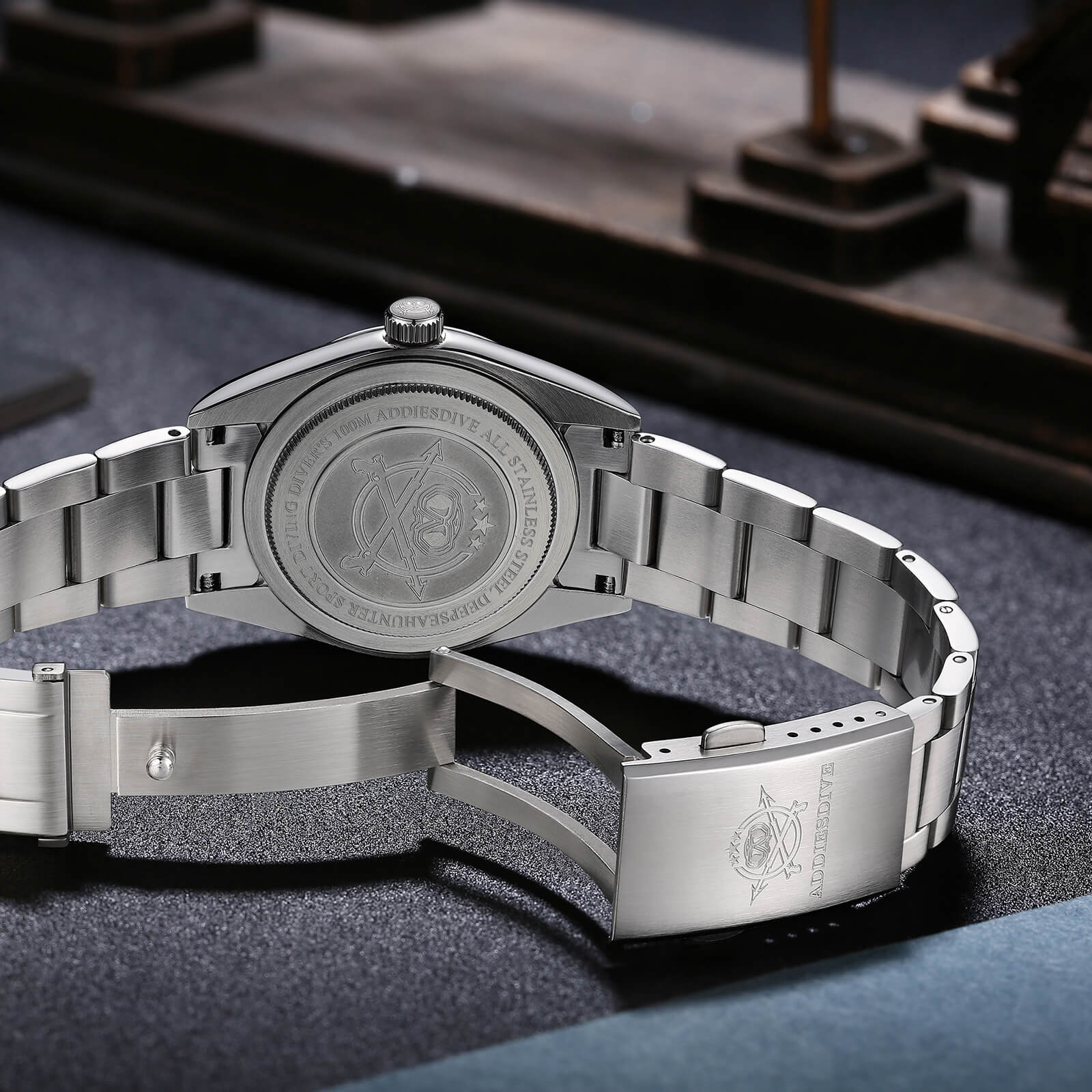 ★Saldi Anniversario★Orologio al quarzo ADDIESDIVE da 36 mm con movimento VH31 AD2030 - Image 17