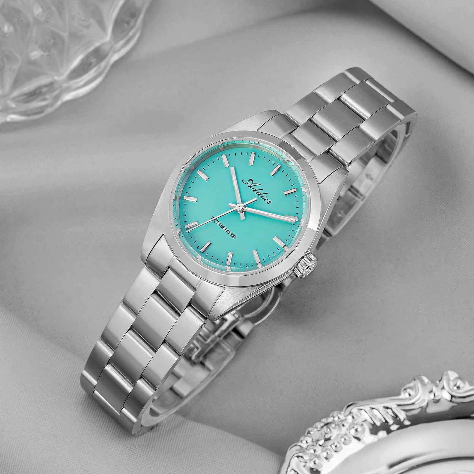 Orologio al quarzo di lusso da donna Addies 31 mm in acciaio inossidabile AW25903 - Image 6