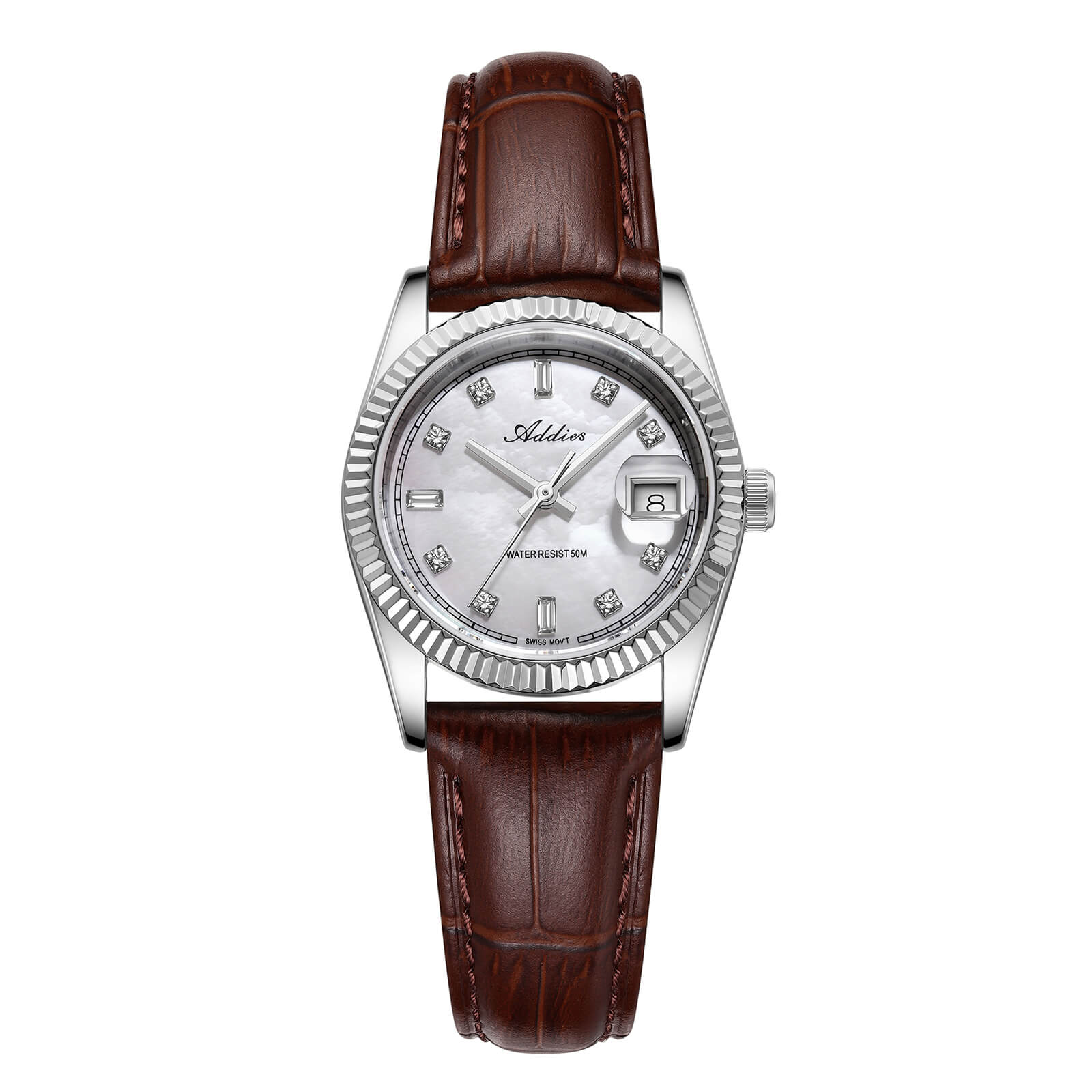 ★Nuovi Arrivi★Orologio da donna Addies da 28 mm con movimento al quarzo di lusso, modello AW25905 - Image 6