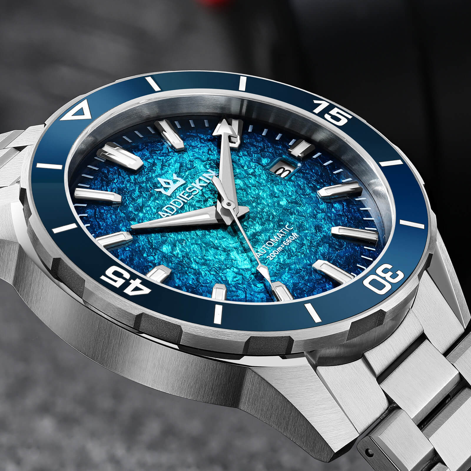 ★Saldi Anniversario★Orologio da uomo AddiesKIN di lusso da 40 mm con movimento Miyota 9015, modello K005 - Image 5