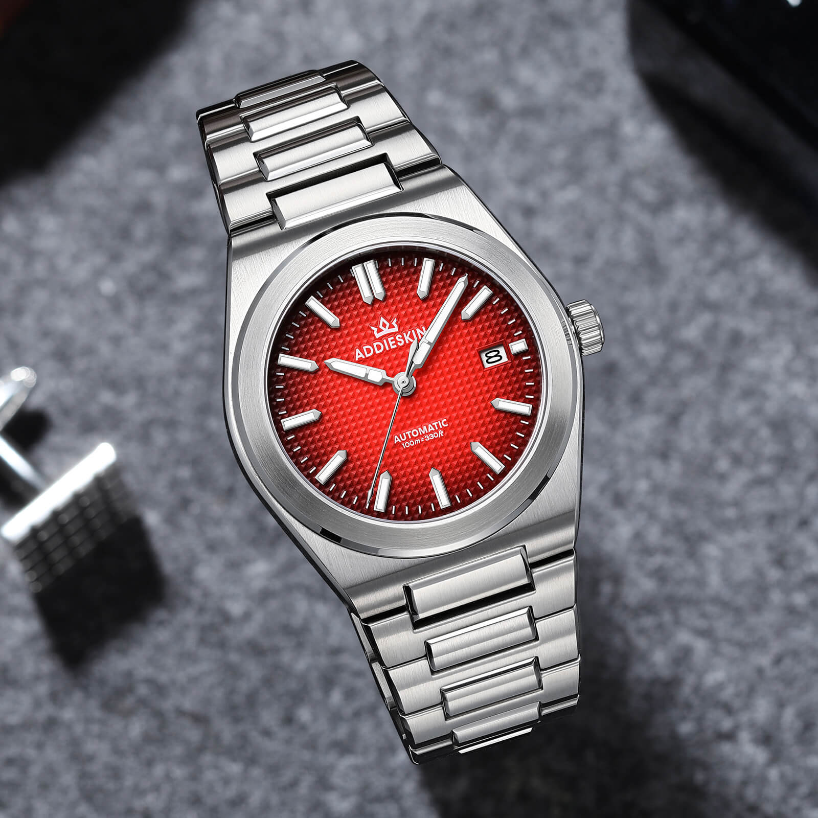 Orologio da uomo ADDIESKIN K004 "Waffle Elegance" automatico 9015 - Image 19