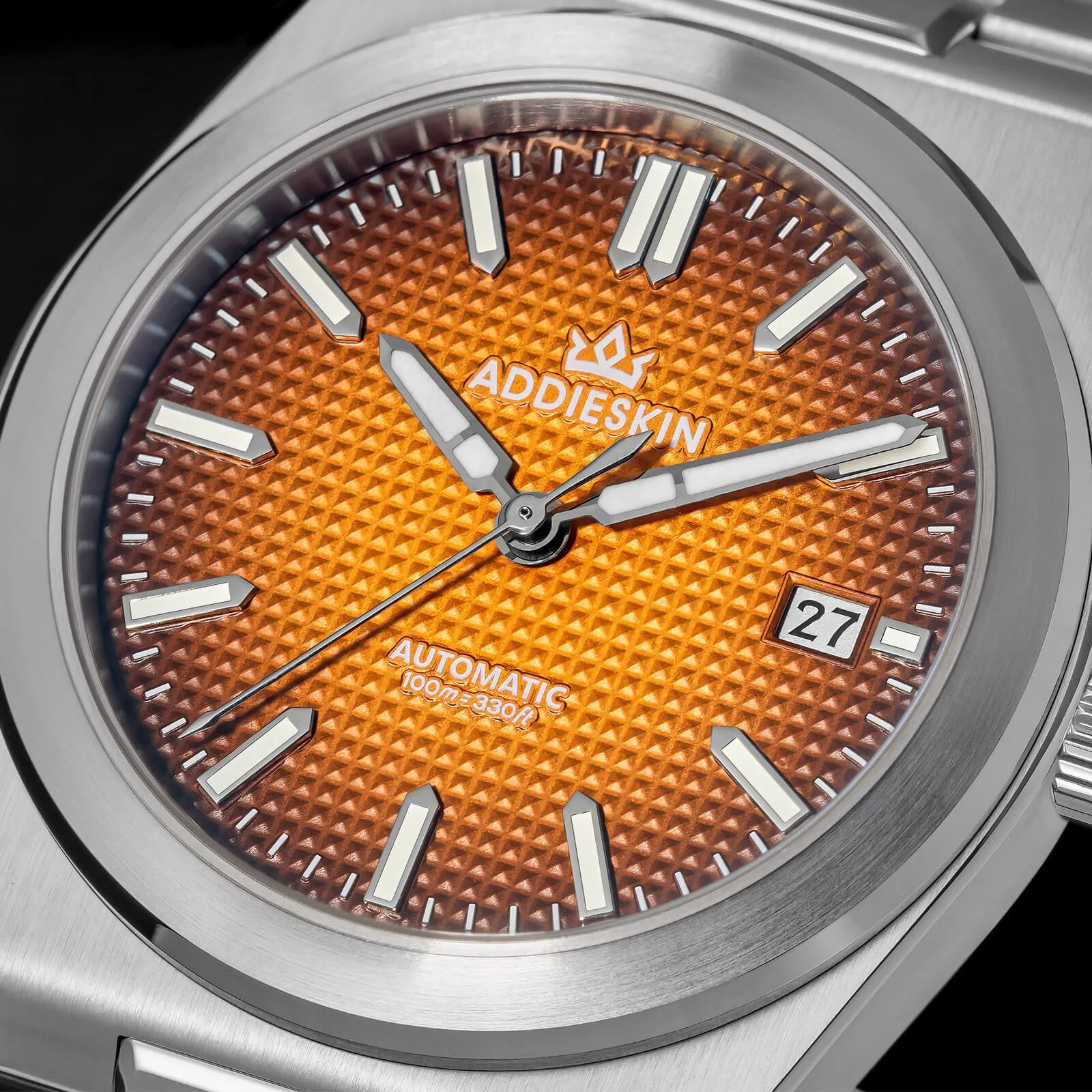 Orologio da uomo ADDIESKIN K004 "Waffle Elegance" automatico 9015 - Image 5