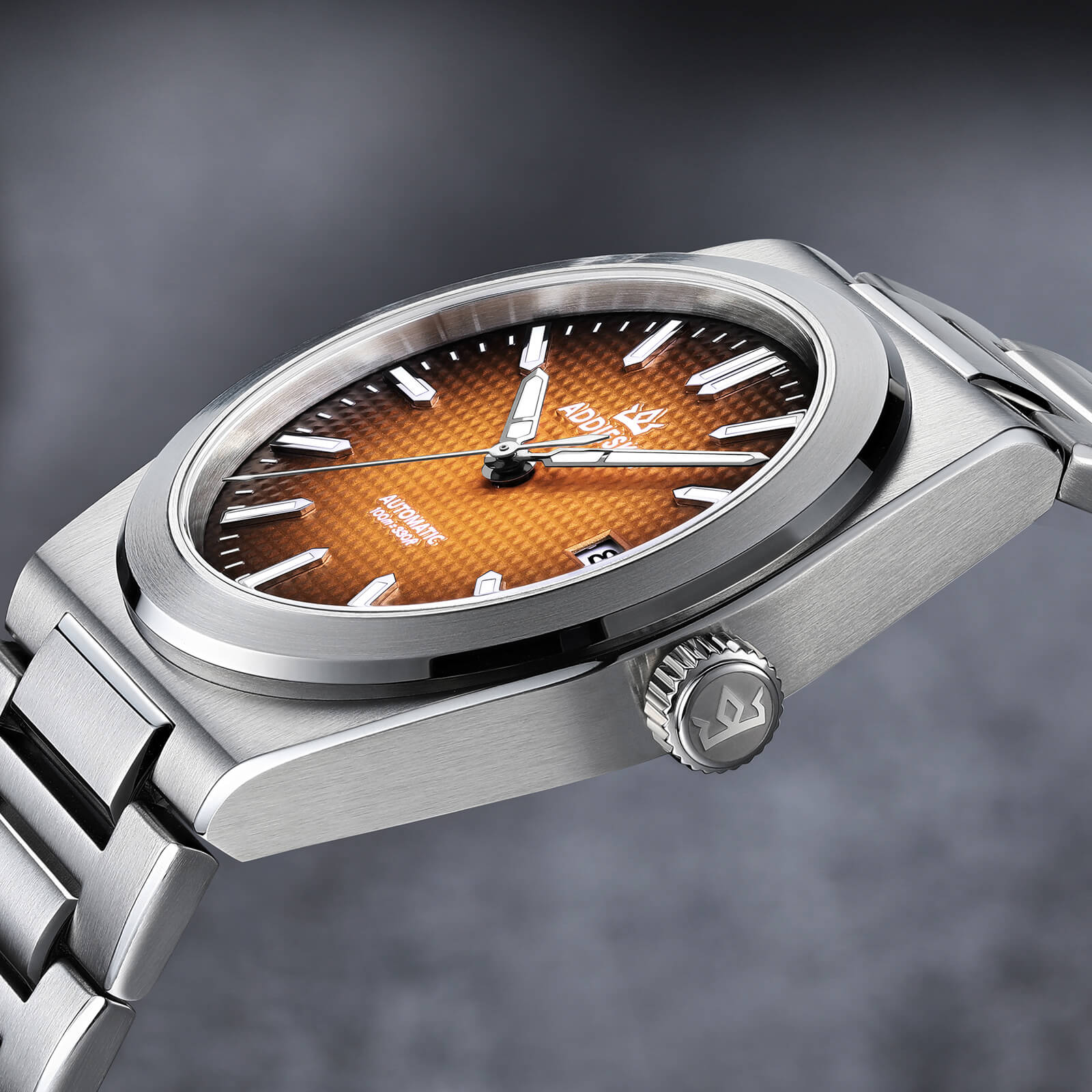 Orologio da uomo ADDIESKIN K004 "Waffle Elegance" automatico 9015 - Image 8